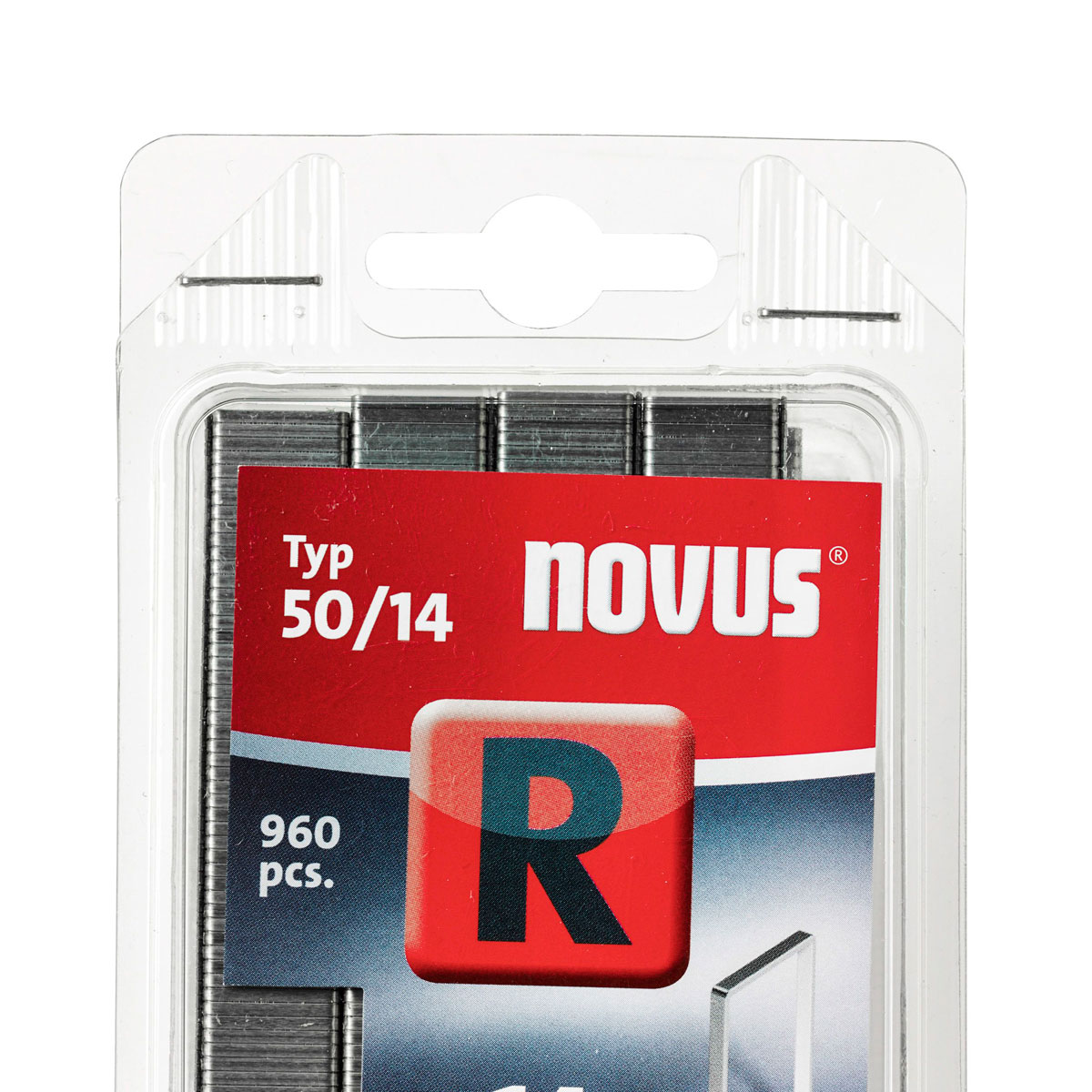 Novus Flachdrahtklammer R Typ 50/14 14 mm Bild 1