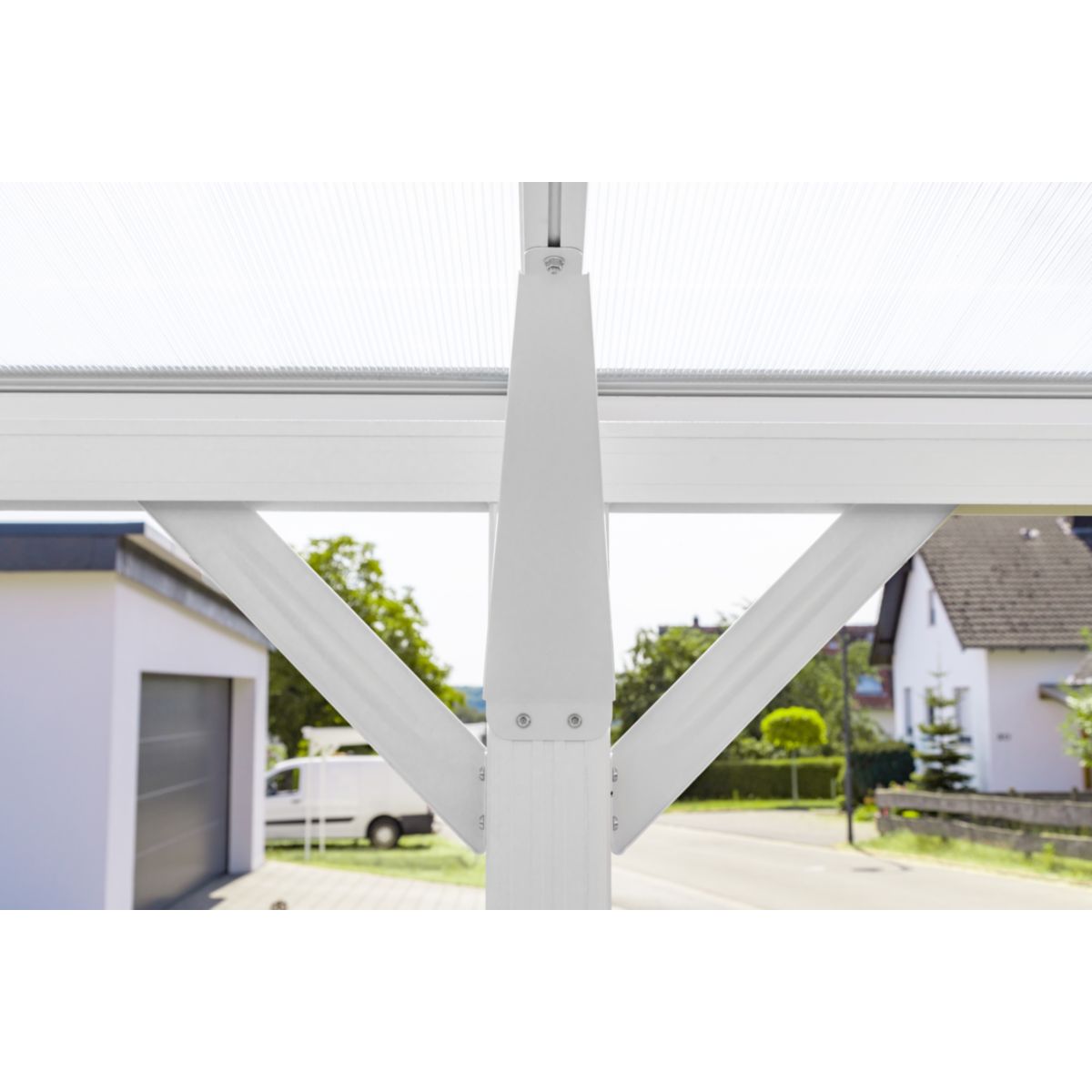 Westmann Carport Helsinki 503x305x232 cm Bild 3