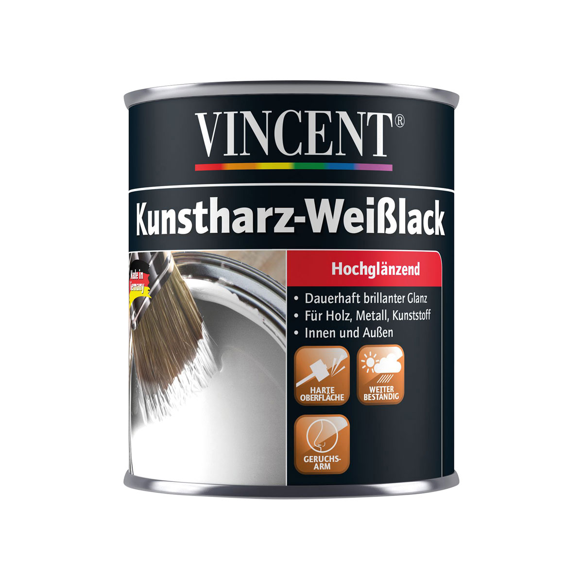 Vincent Weißlack hochglänzend 375 ml