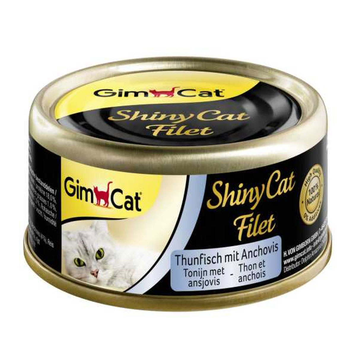 Gimborn Spezialitäten Dose ShinyCat Filet Thunf.Anchovis 70g