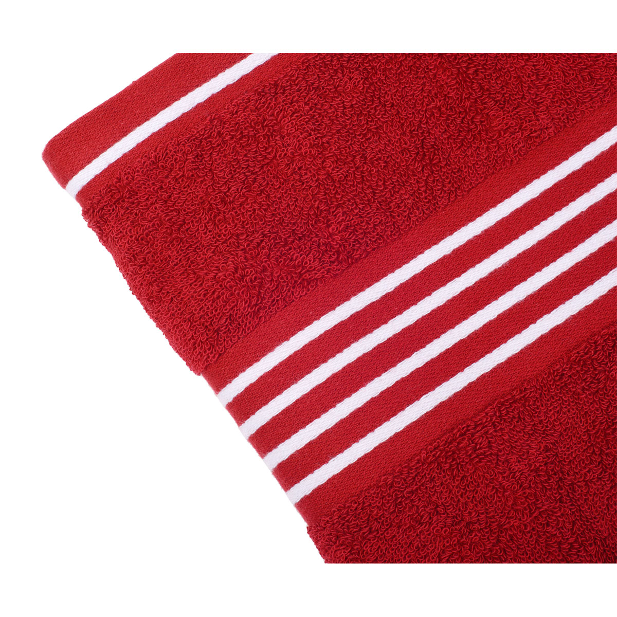 Gözze Frottier-Handtuch Rio 50 x 100 cm rot vollfarbig Bild 3