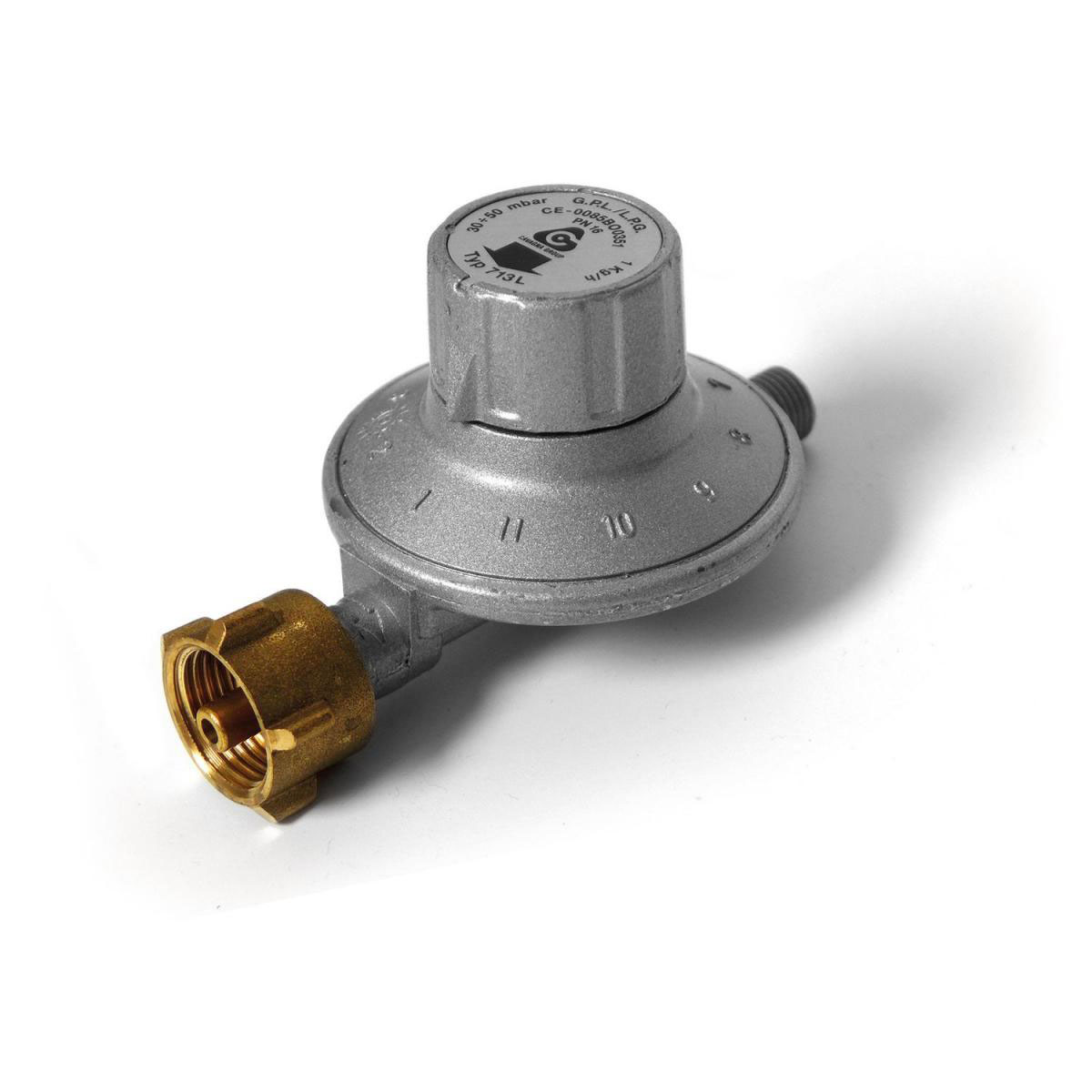 Gasdruckregler verstellbar