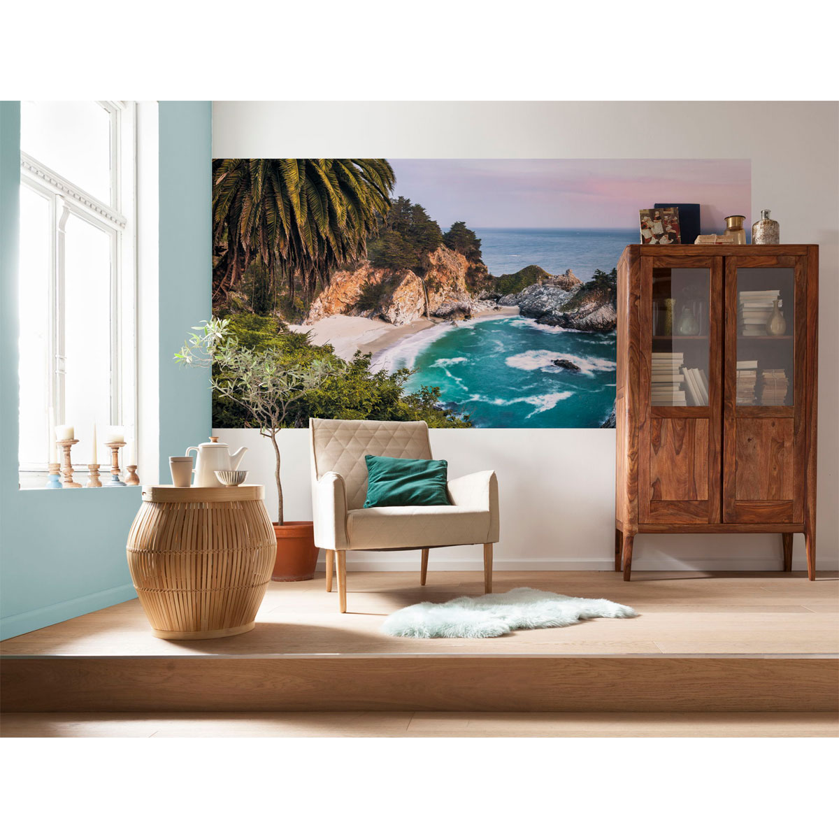 Komar  Vlies Fototapete Paradise Falls 200x100 cm