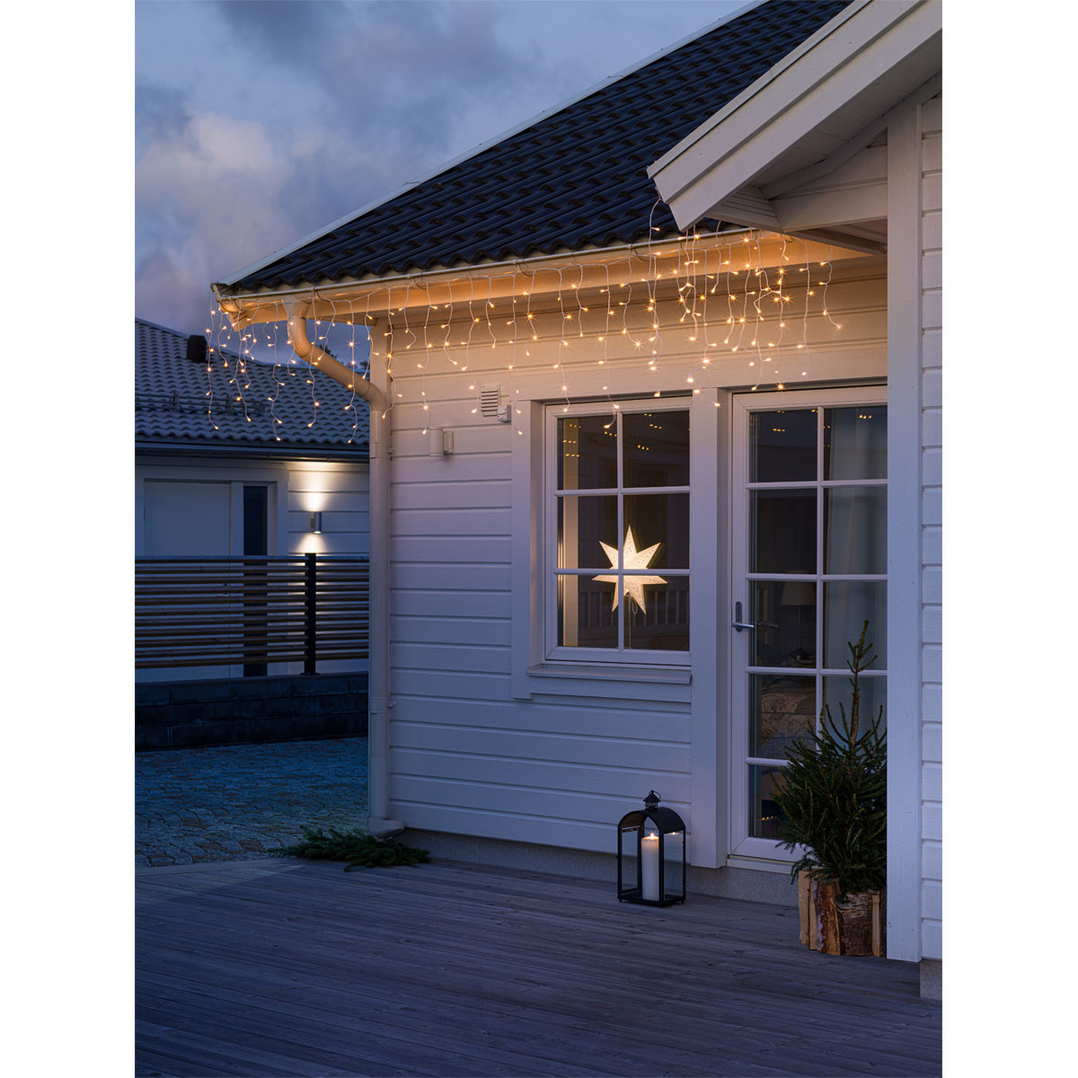 Konstsmide LED Eisregenvorhang gefrostet Bild 2