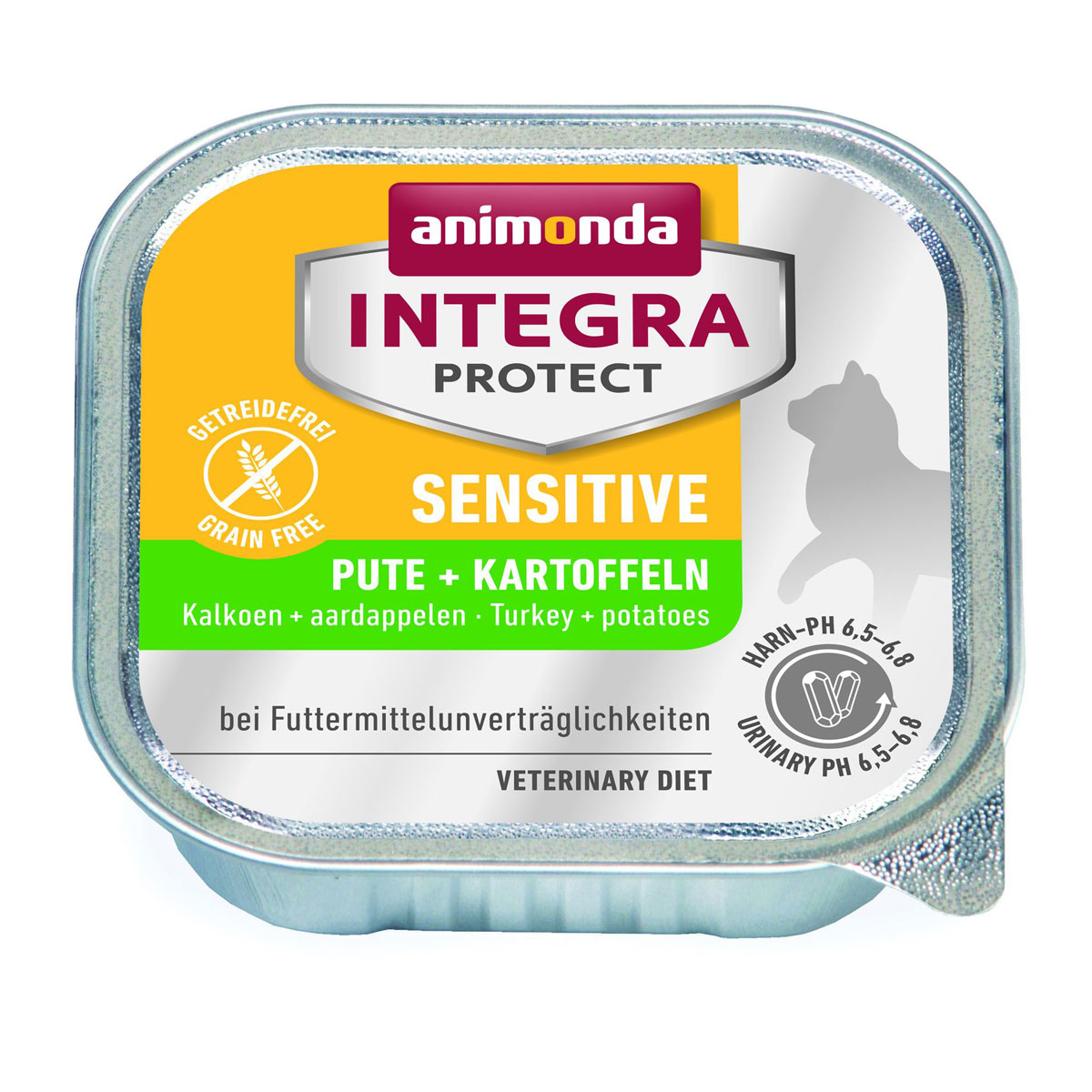 animonda integra Cat Sensitiv Pute und Kartoffel 100g Schale