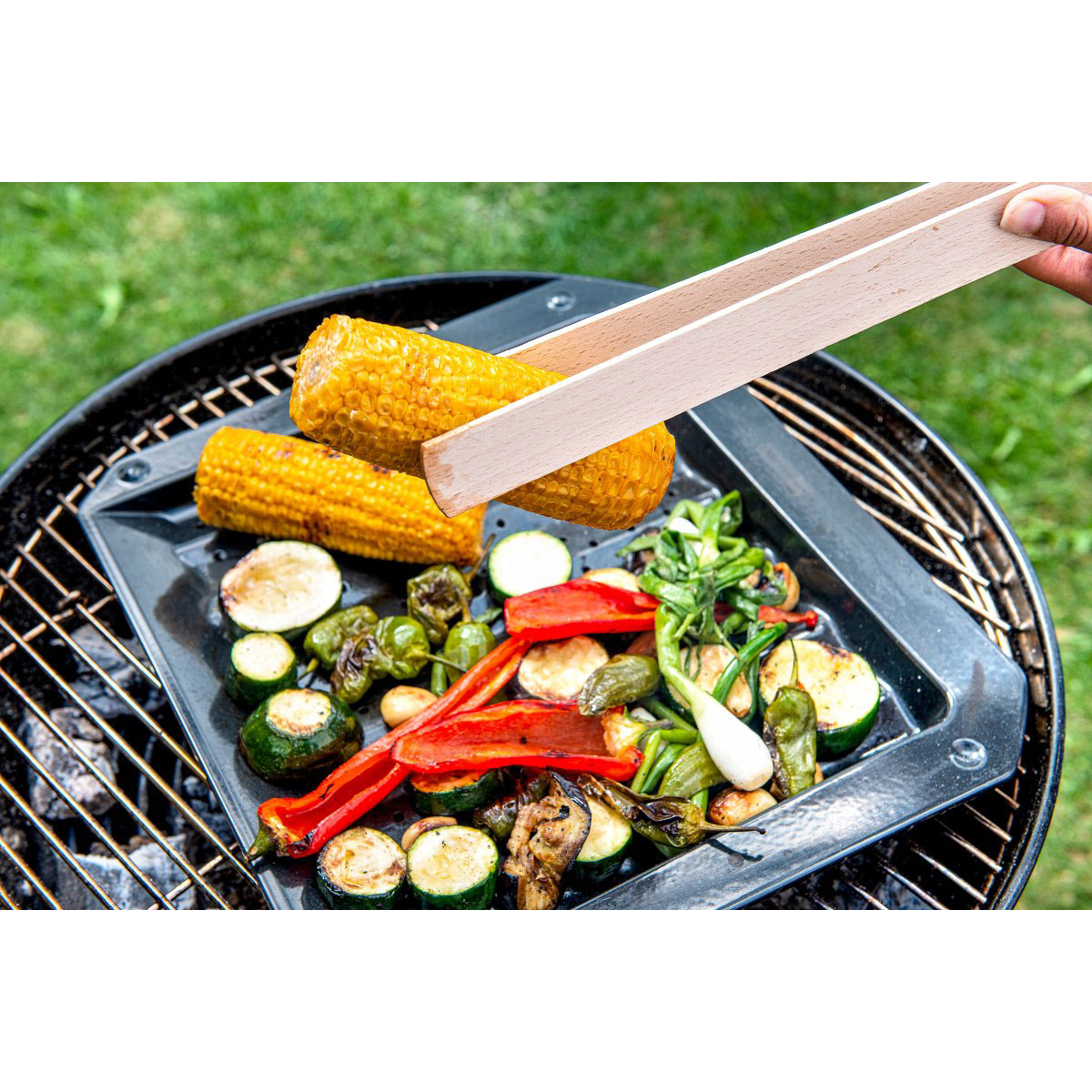 Fackelmann  Holzzange Fair 42 cm Buche Bild 3