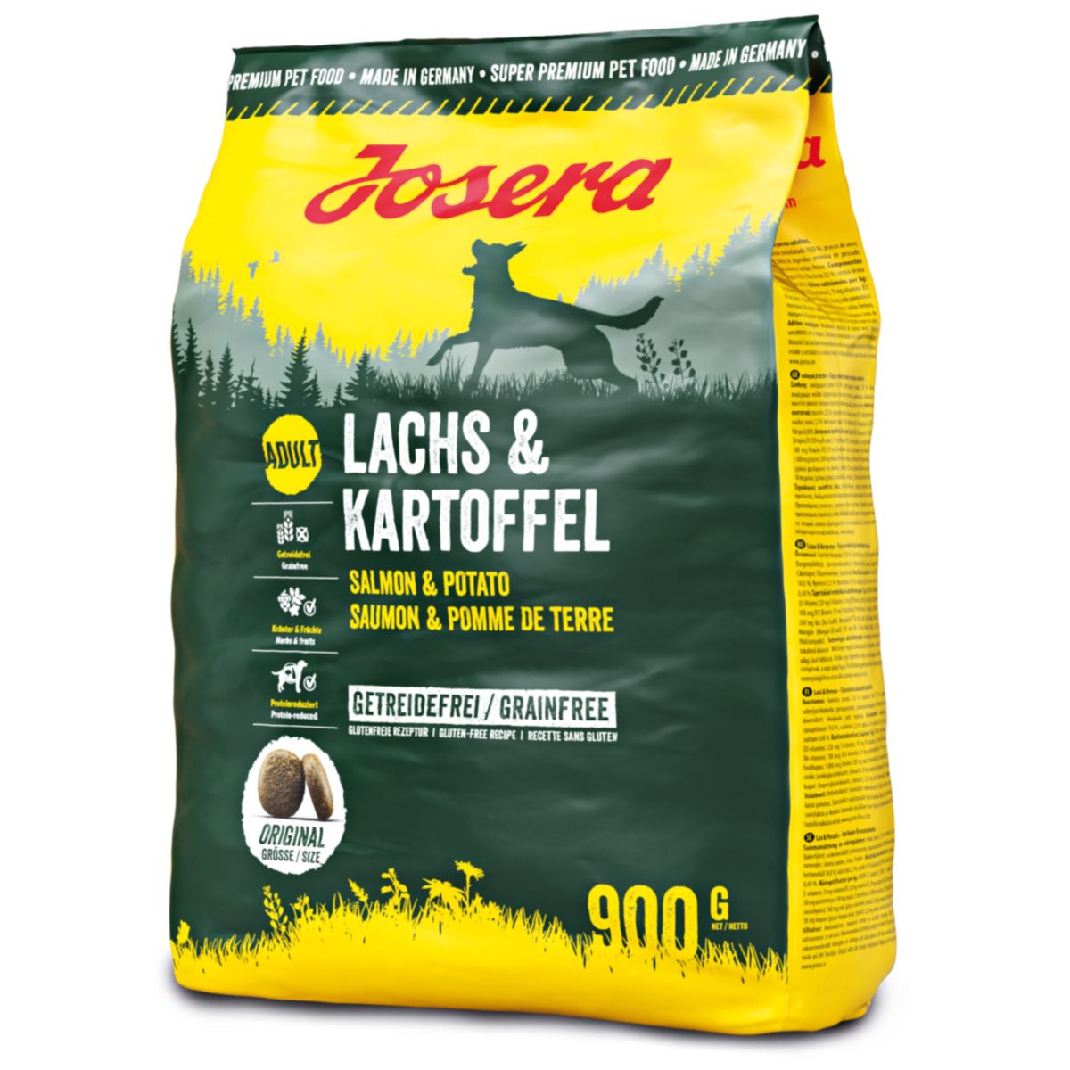 Josera Hundefutter Lachs & Kartoffel 900g