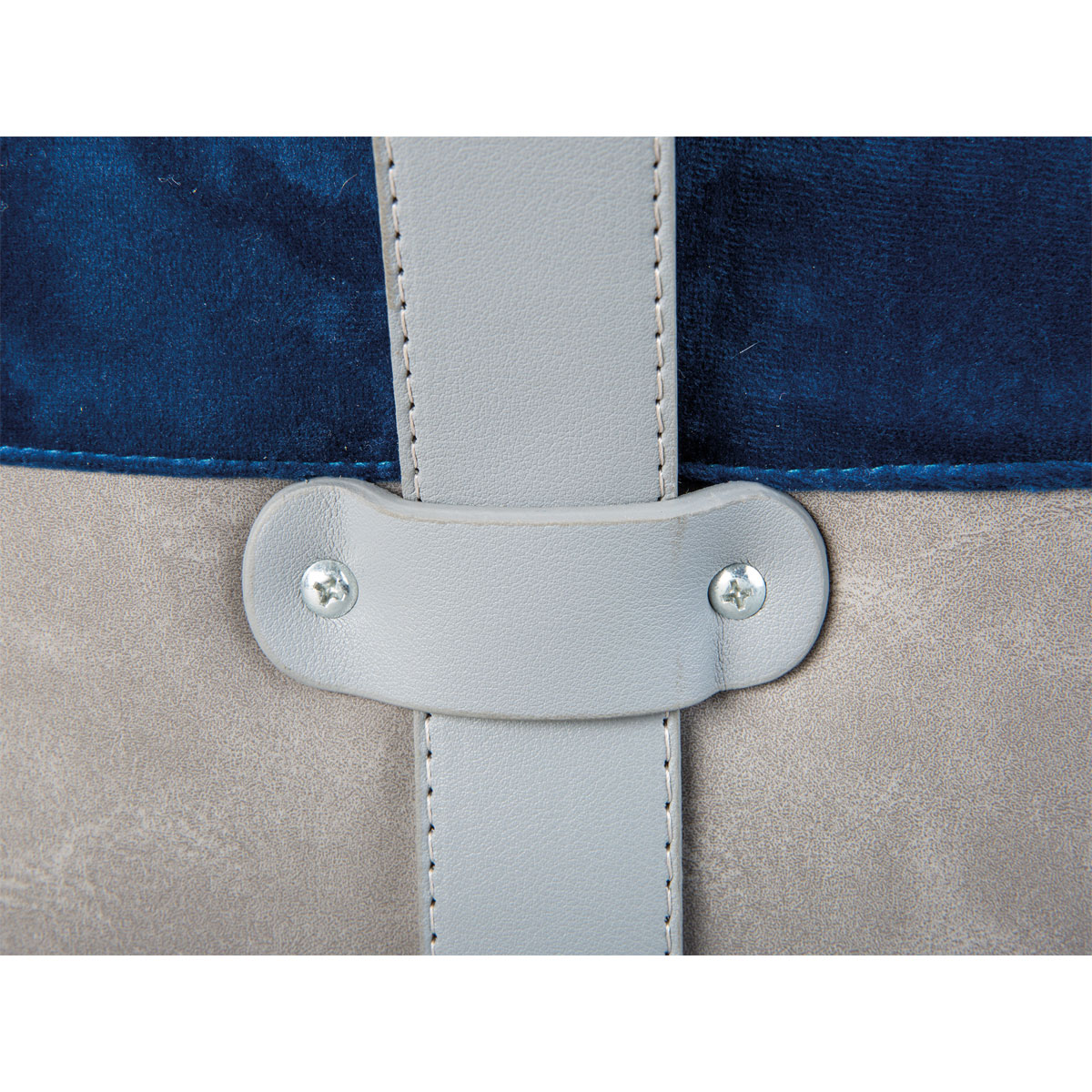 Inter Link Hocker „Osane“, Samt blau Bild 4