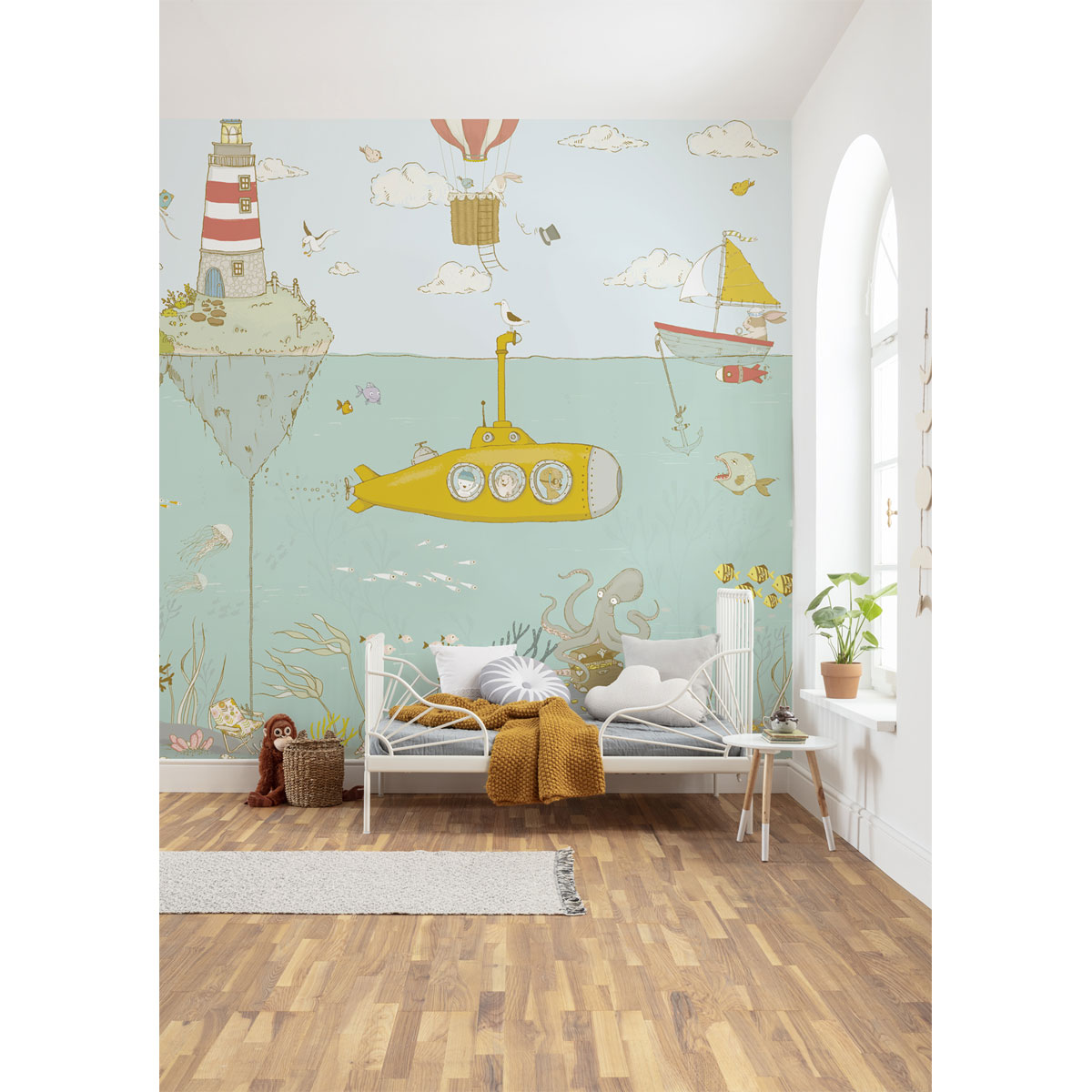 Komar  Vlies Fototapete Sealife 300x280 cm