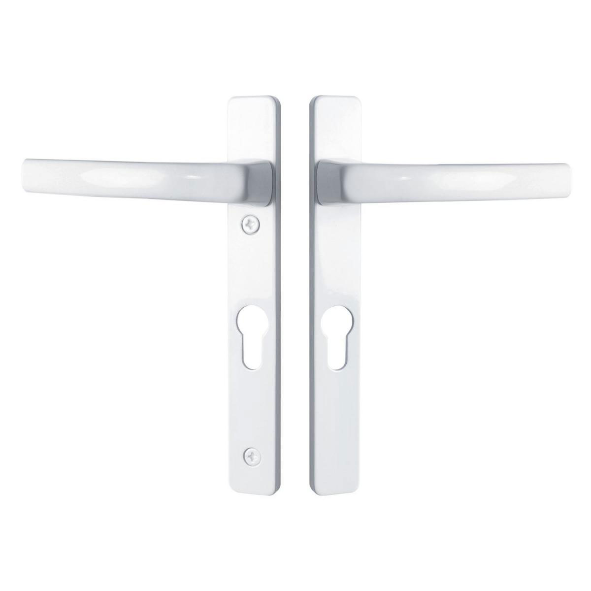 Durabil  Drücker-Drücker-Griffgarnitur 8-72 mm weiß