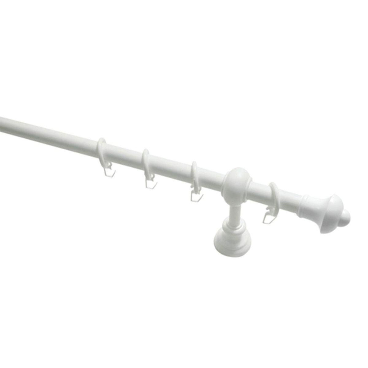 Gardinia Gardinenstange Bifo Durchmesser 28 mm 250 cm weiß