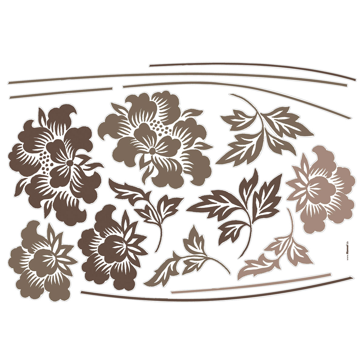 Komar  Wandtattoo Grace 100x70 cm Bild 2