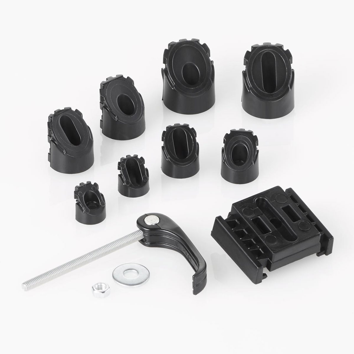 Fischer Bikes Spritzschutz-Set 26-29 cm schwarz Bild 2