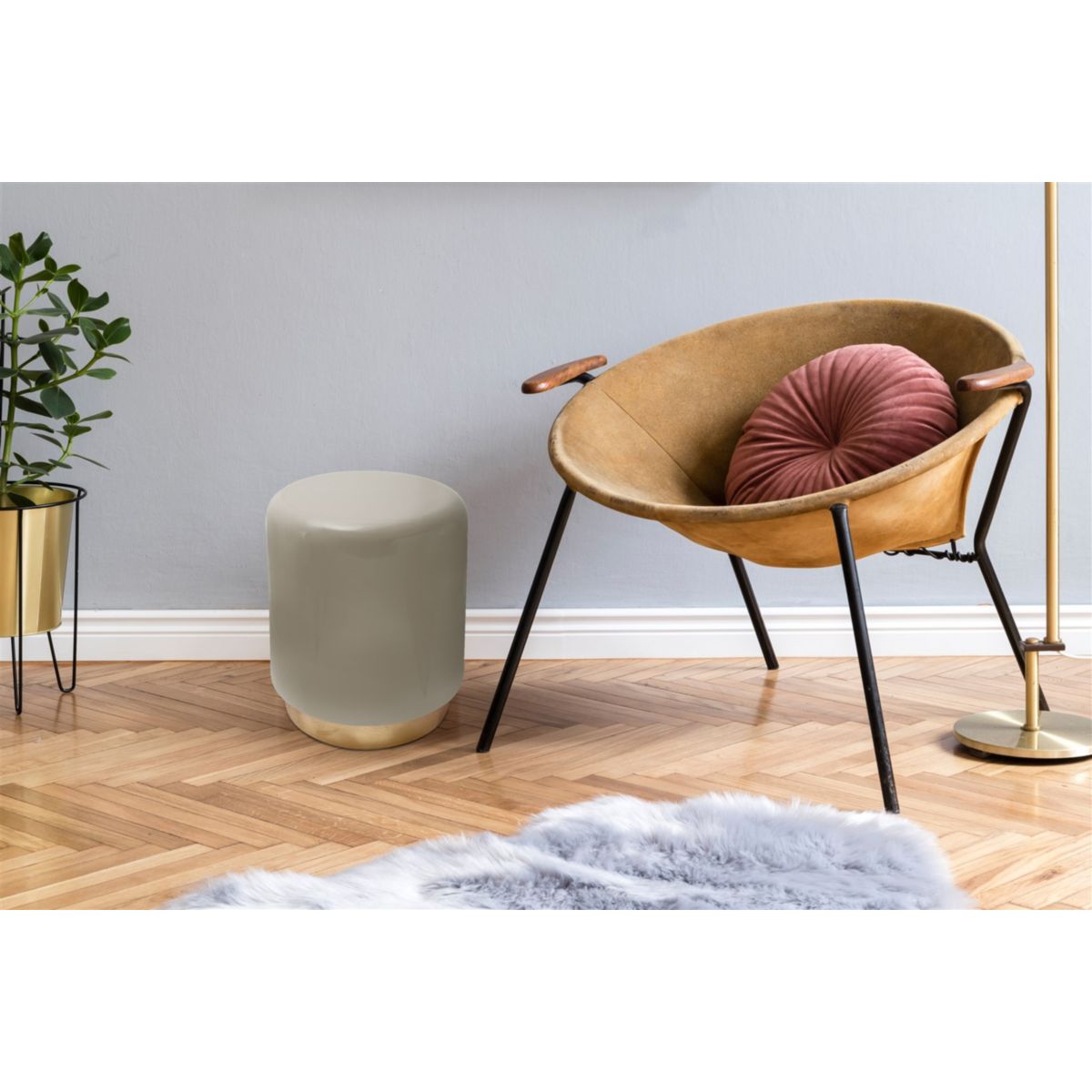 Beistelltisch Art Deco 375 Braun Bild 3