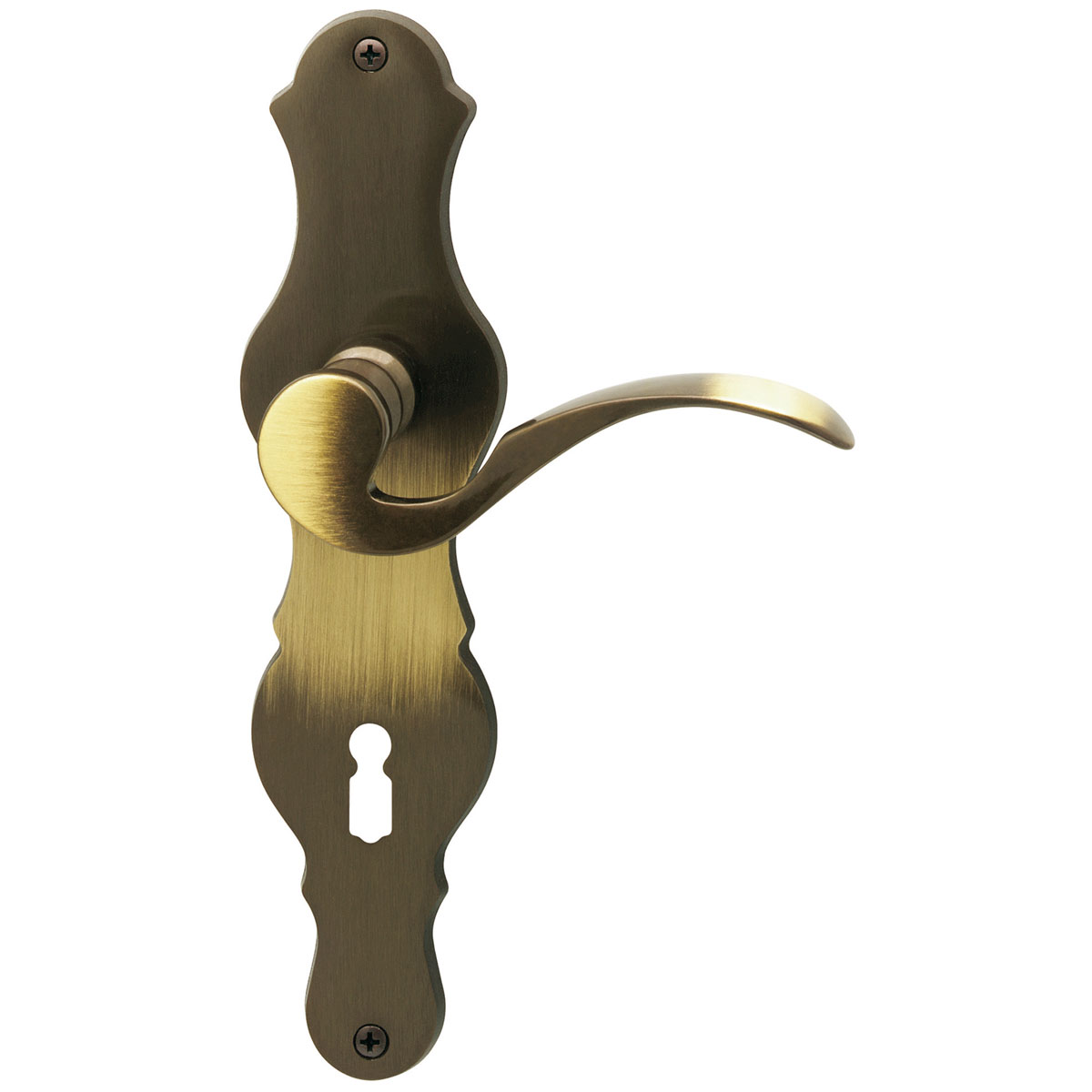 Alpertec Langschildgarnitur Susan-LS brüniert 72 mm