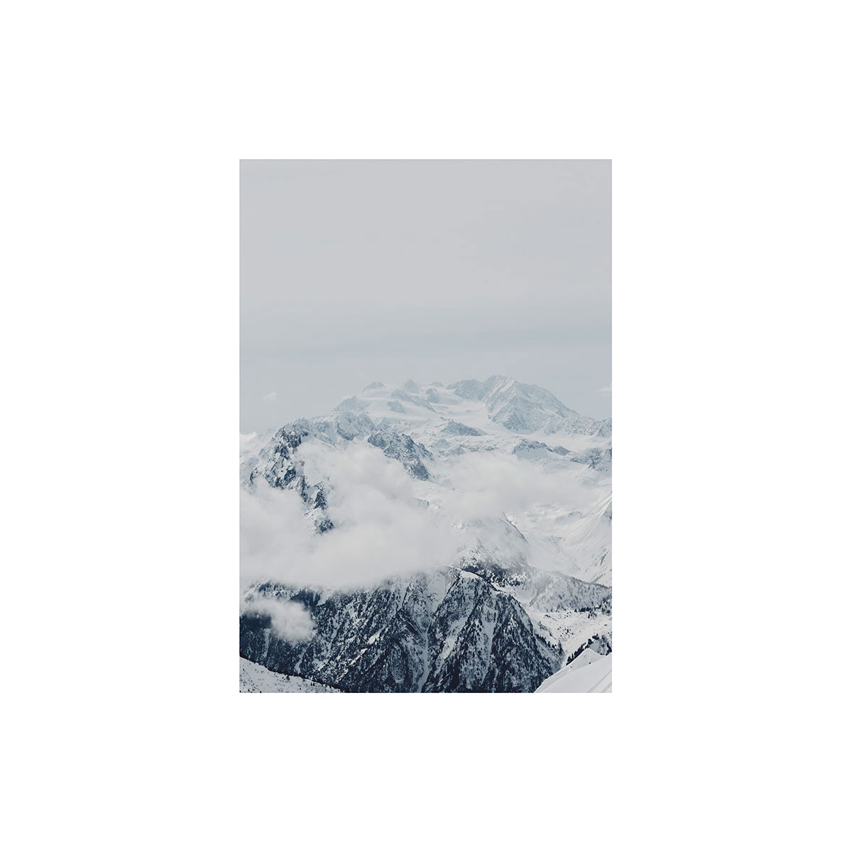 Komar  Wandbild Mountain Clouds 30x40 cm Bild 2