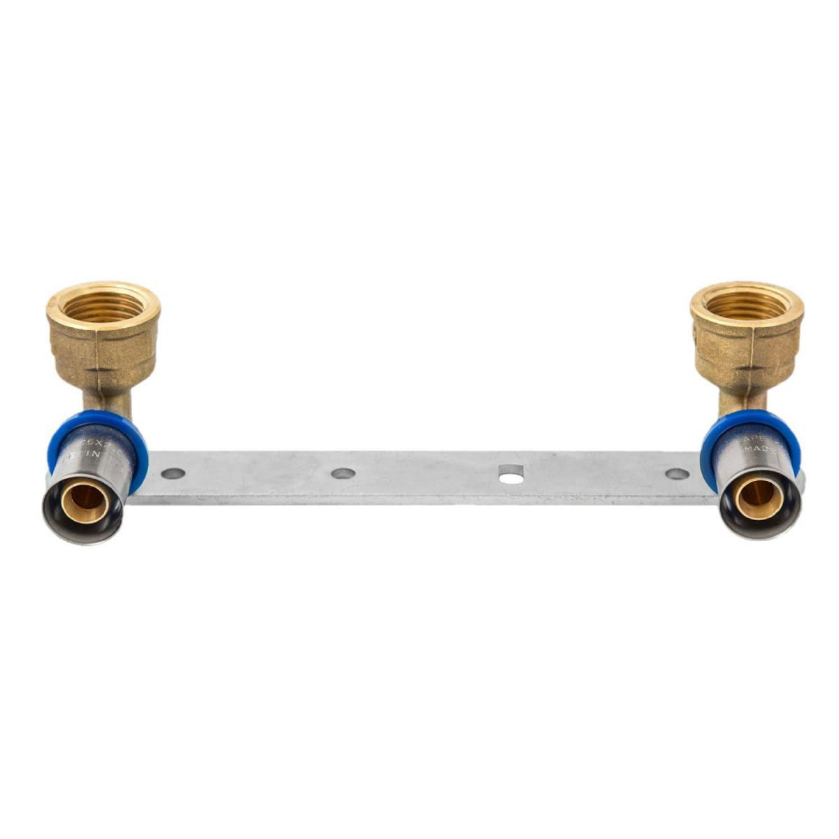 Kirchhoff Montageschiene Pressfitting für Mehrschicht-Verbundrohr 16 mmx1/2"IG Bild 1