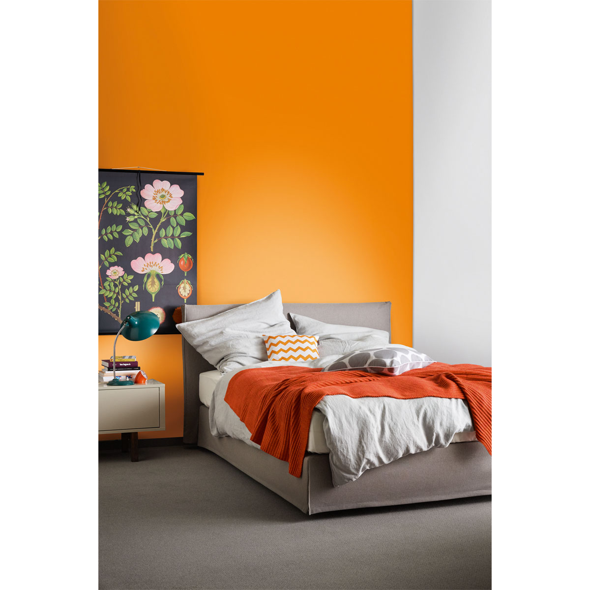 Schöner Wohnen Farbe Trendfarbe Mango Matt 1 L Bild 2