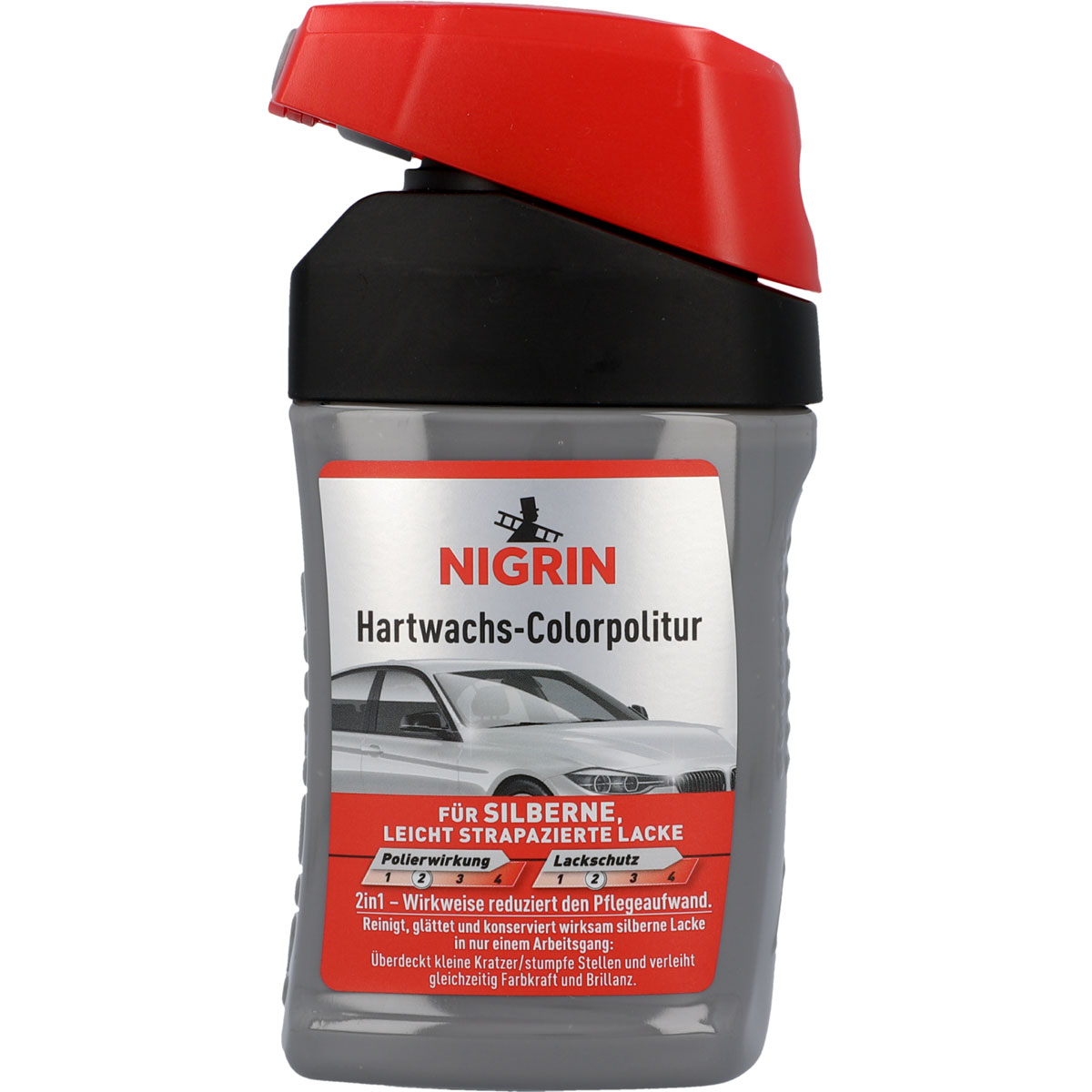 Nigrin  Hartwachs Politur Color silber 300 ml