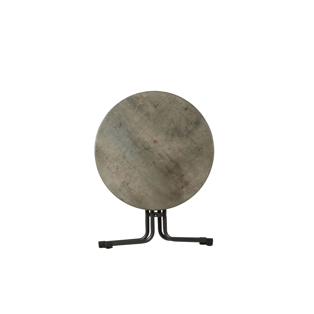 acamp Tisch Piazza Durchmesser 80 cm klappbar anthrazit/cemento Bild 3