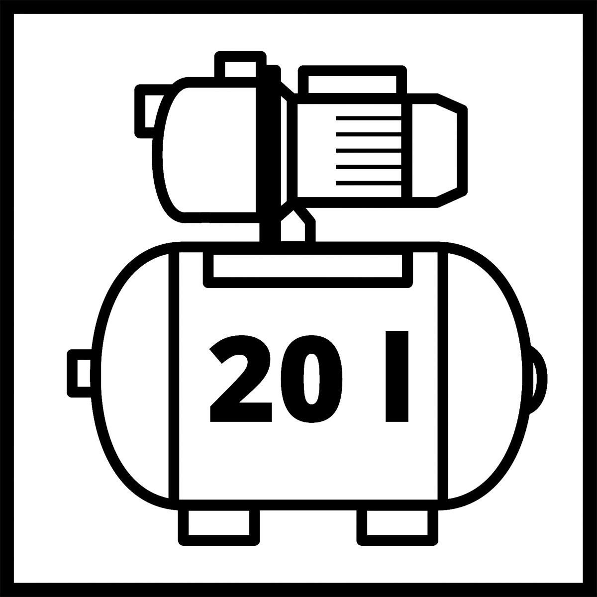 Einhell Hauswasserwerk GC-WW 1045 N Bild 3