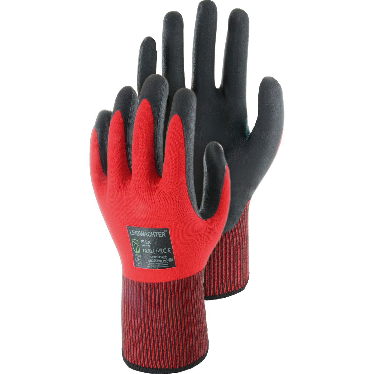 Triuso Handschuh Flex mit Nitril-Beschichtung Größe 8