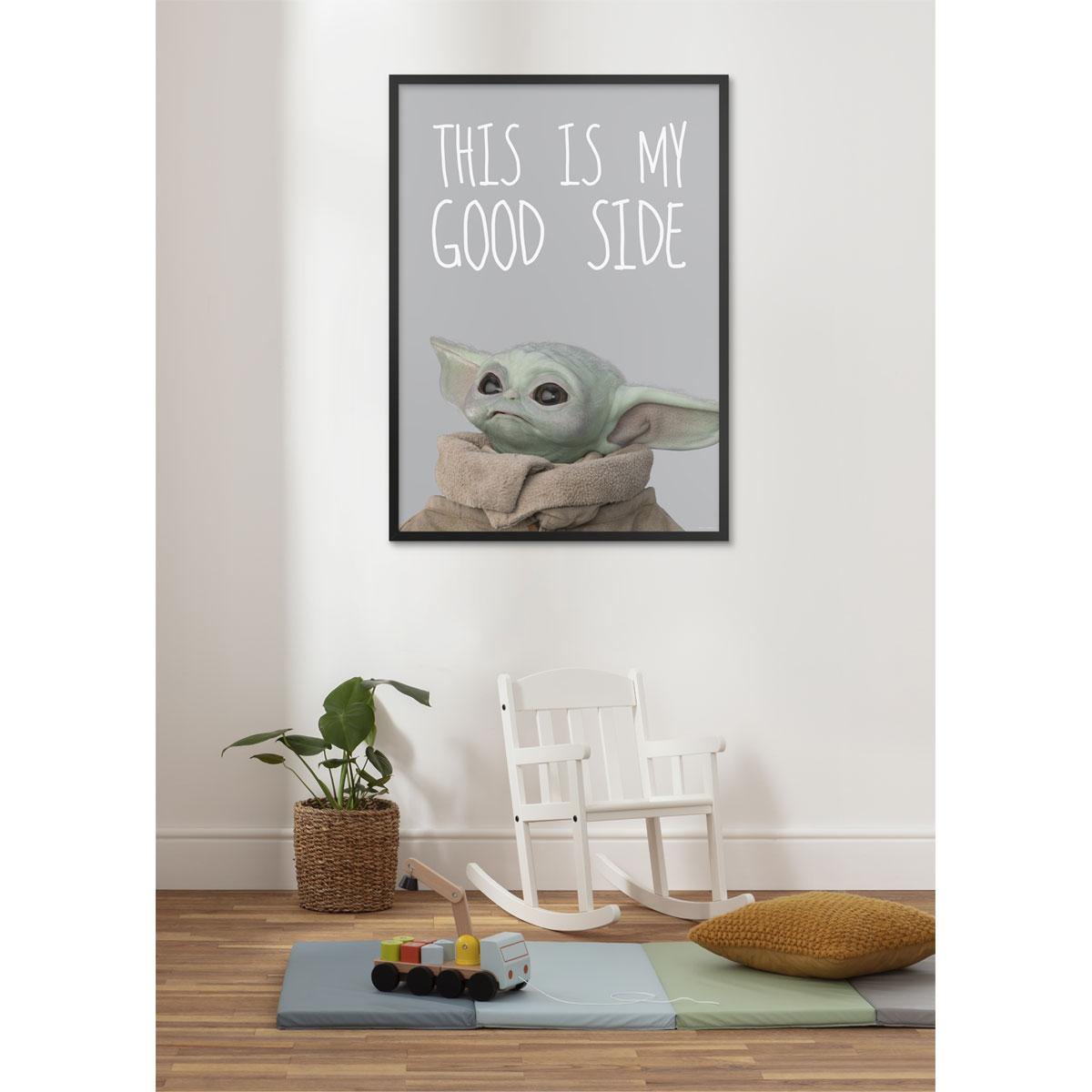 Komar  Wandbild Mandalorian The Child Chocolate Side 50x70 cm
