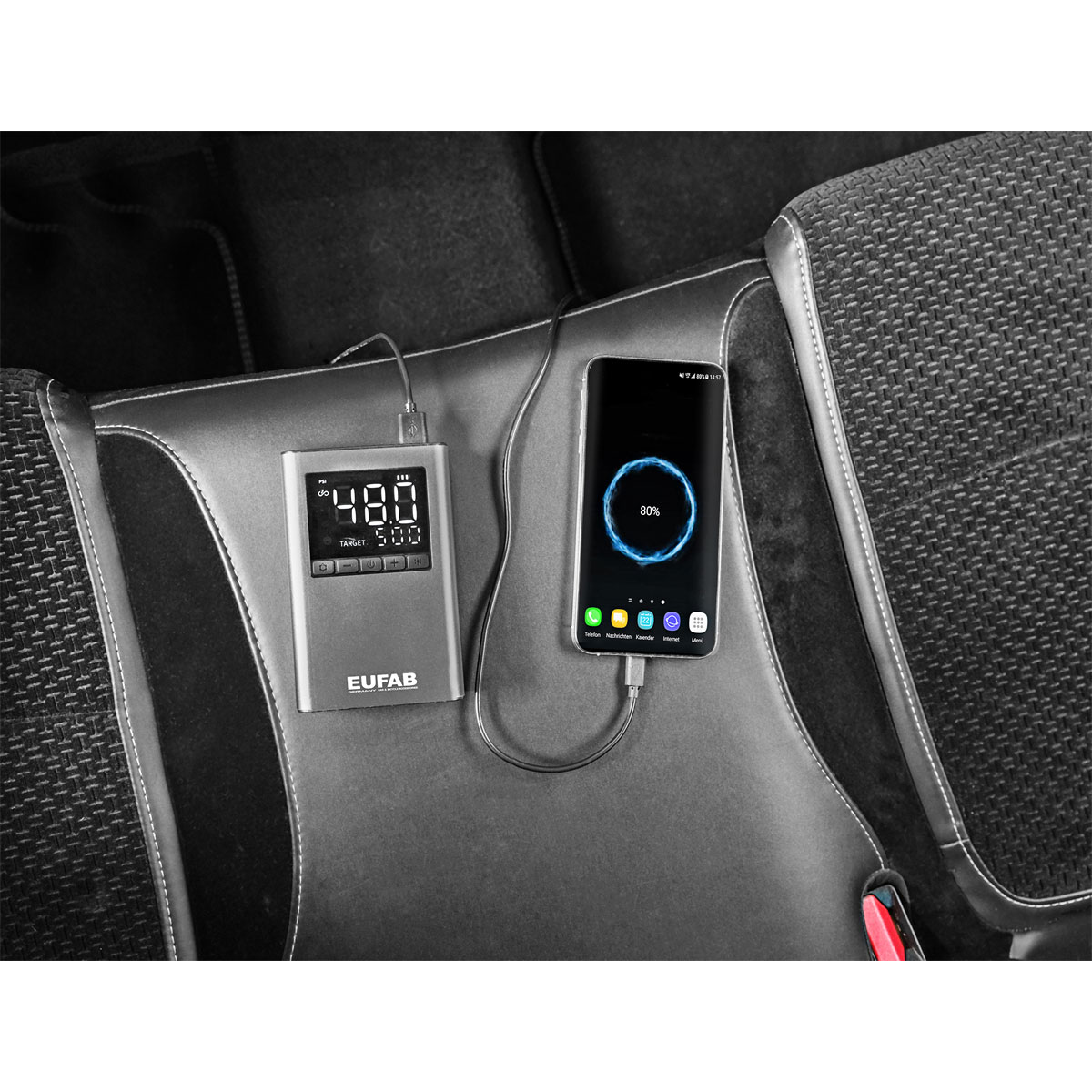 EUFAB Kleinkompressor aufladbar Bild 4