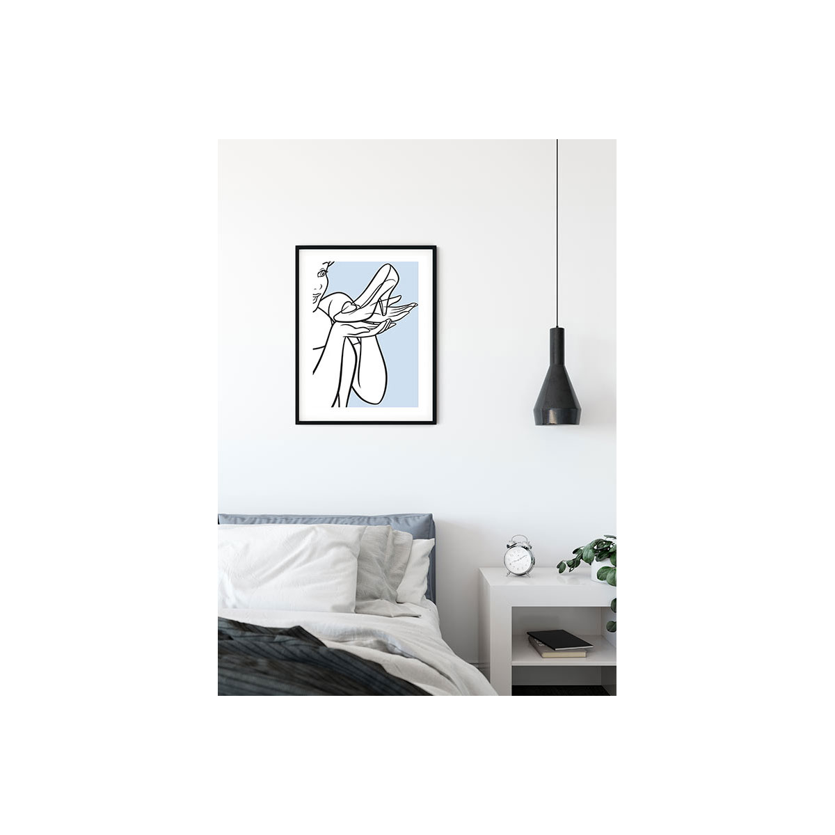 Komar  Wandbild Cinderella Glass Shoe 40x50 cm Bild 3