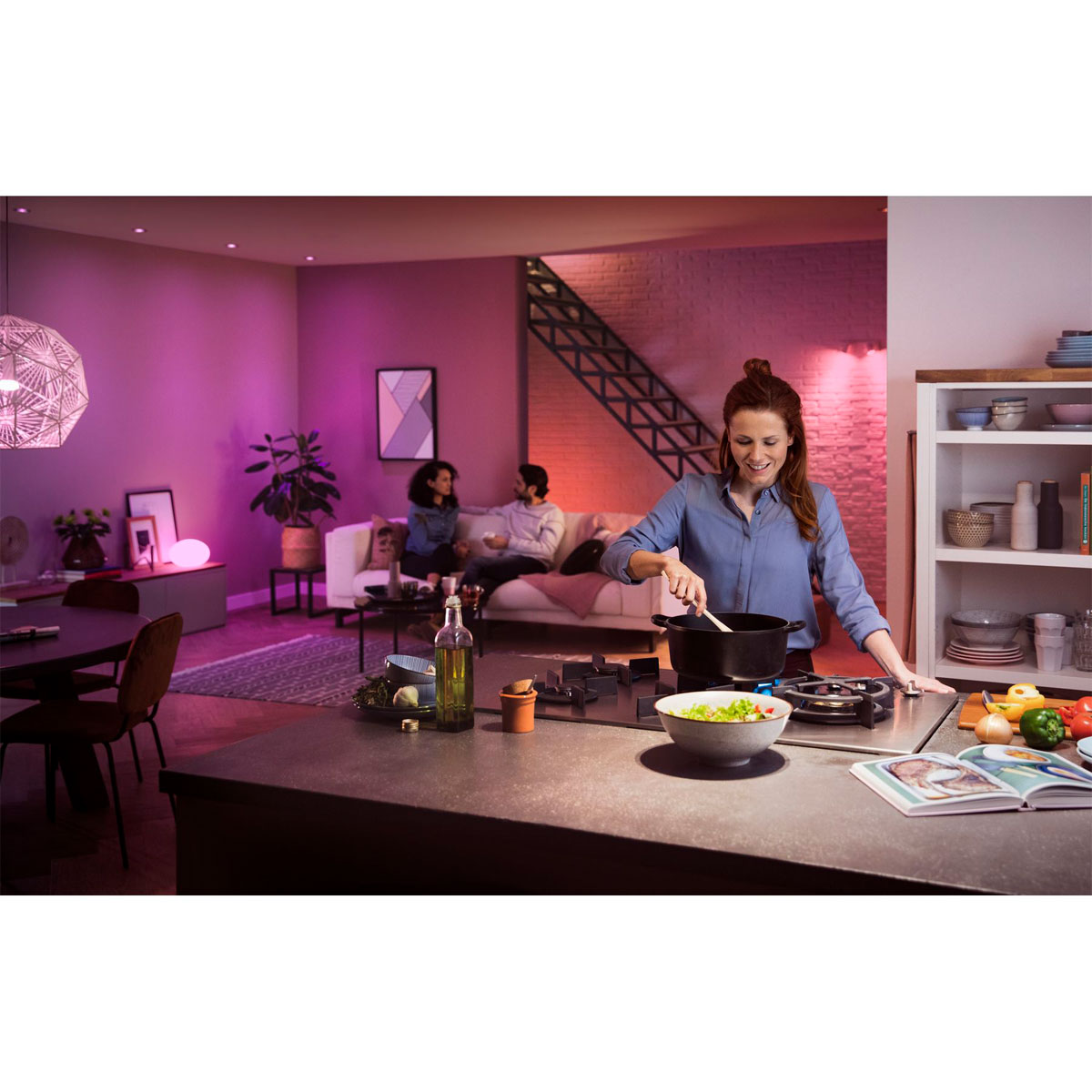 Philips Hue LED-Leuchtmittel-Set rund 10W 2-teilig Bild 8