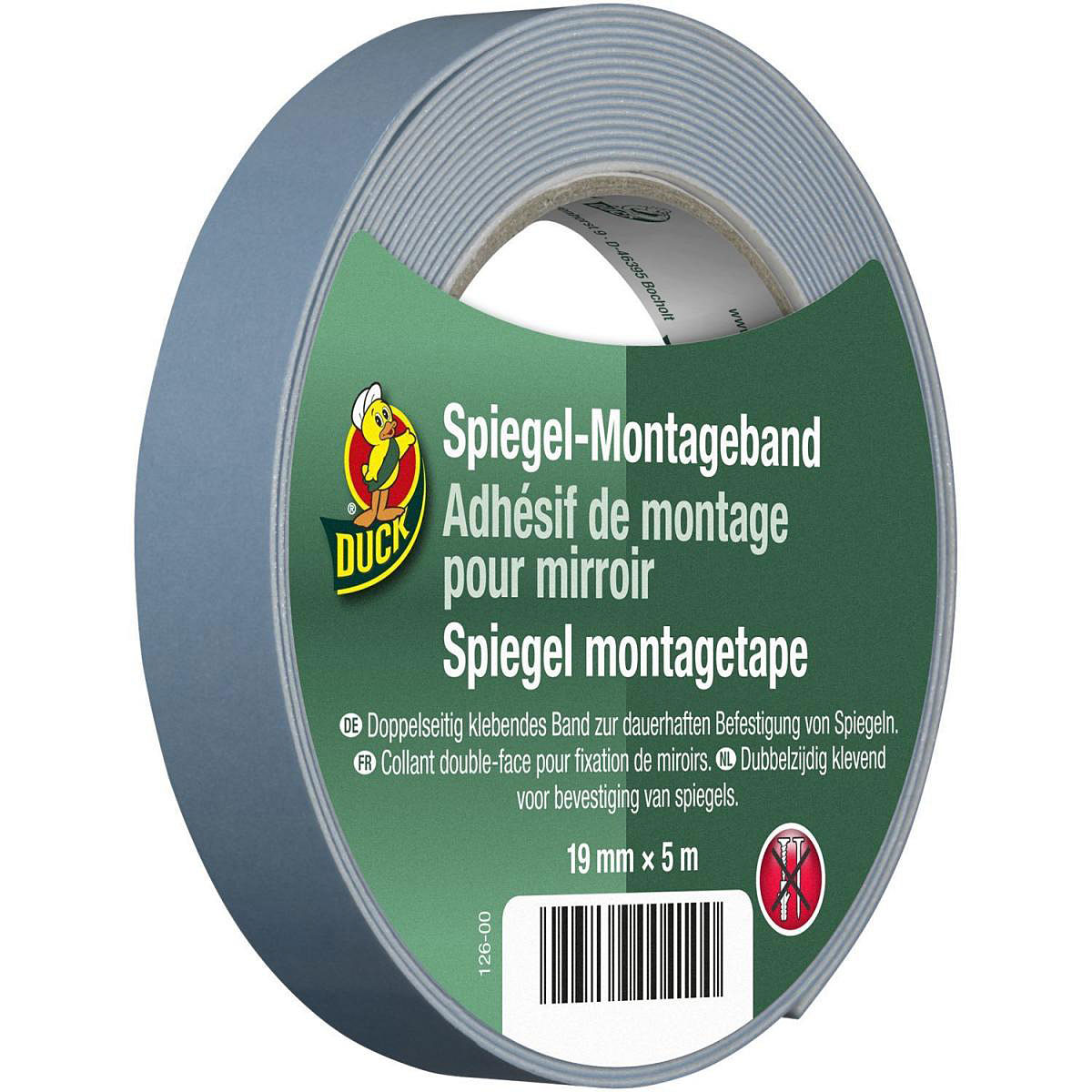 Duck Spiegelband 19 mm x 5 m