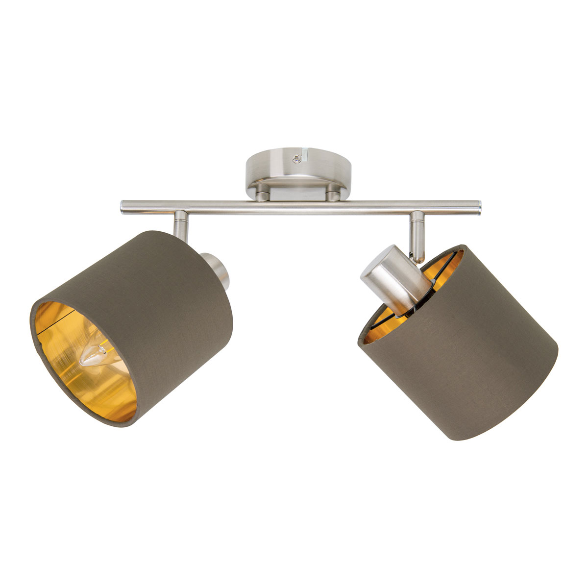 näve  Spotserie Maron 2 Spots braun Bild 3