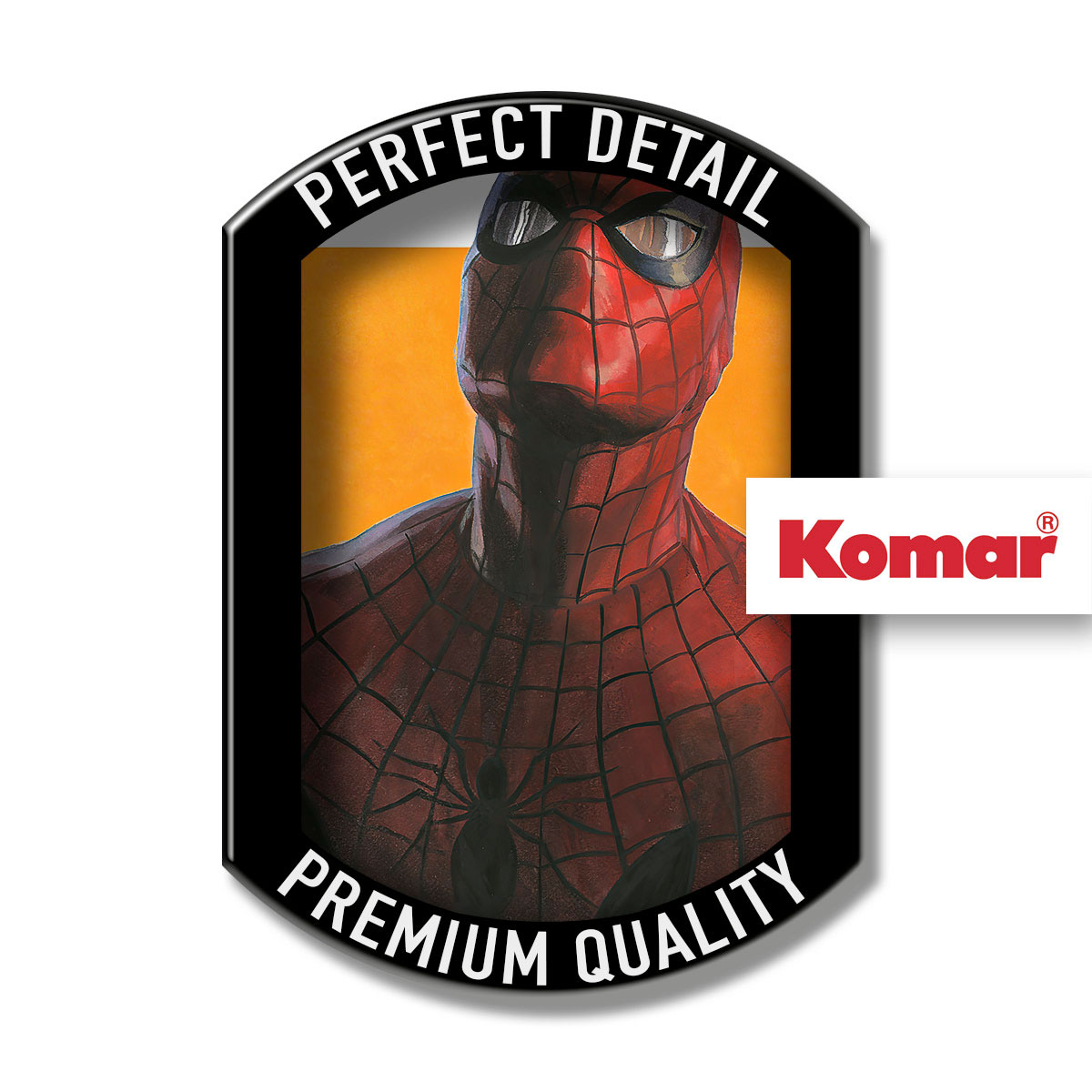 Komar  Vlies Fototapete Spider-Man Comic 100x250 cm Bild 3