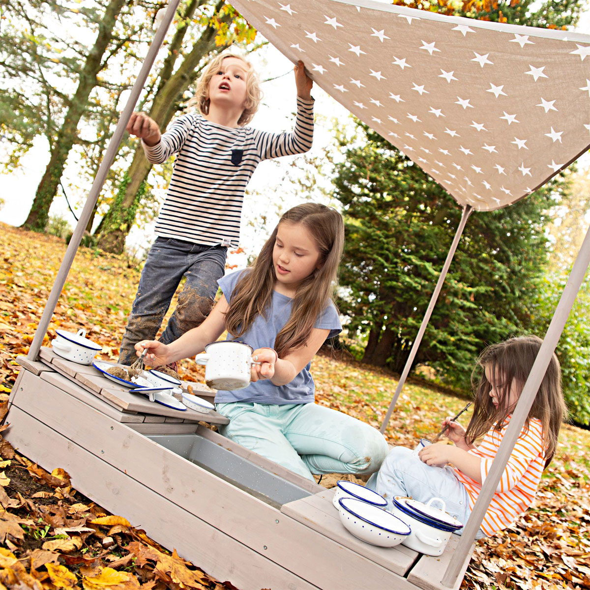 Sandkasten Boot 65 x 109 x 154 cm Bild 10