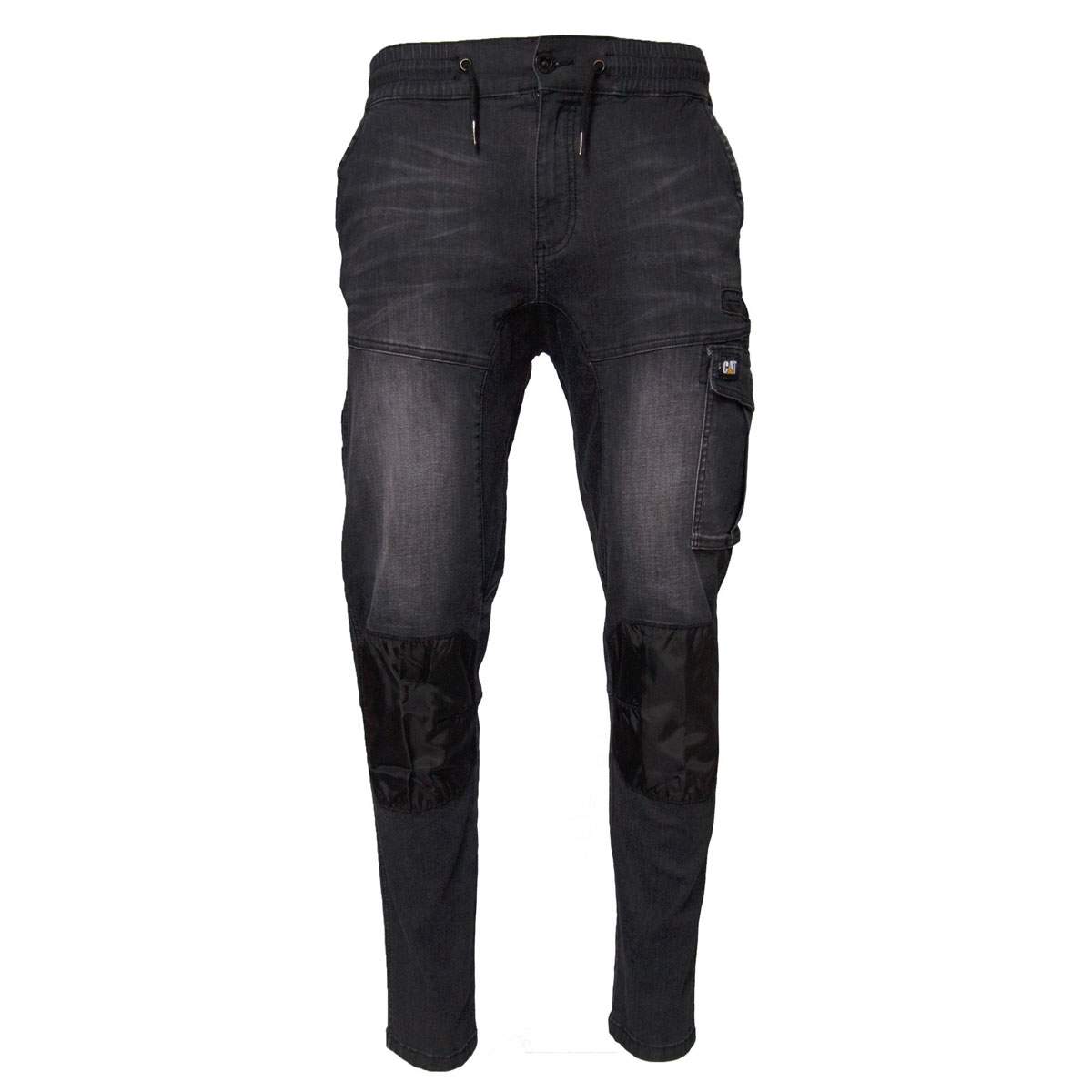 CAT  Arbeitshose Dynamic Denim schwarz Größe 36 x 32