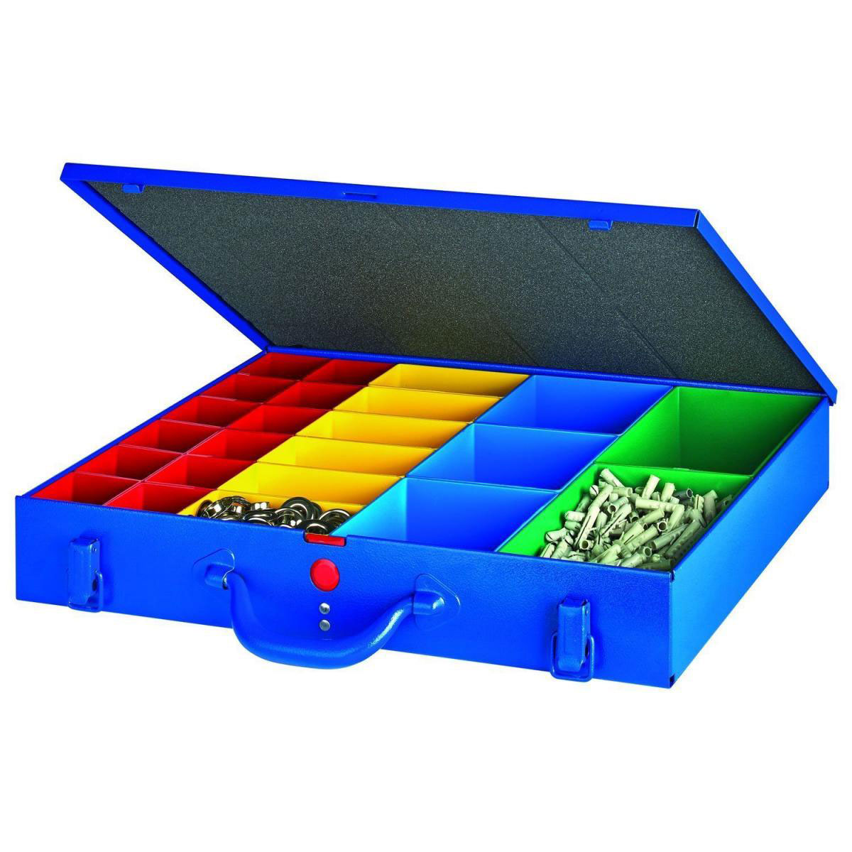 Tood Metallkoffer WK7 23 Boxen blau