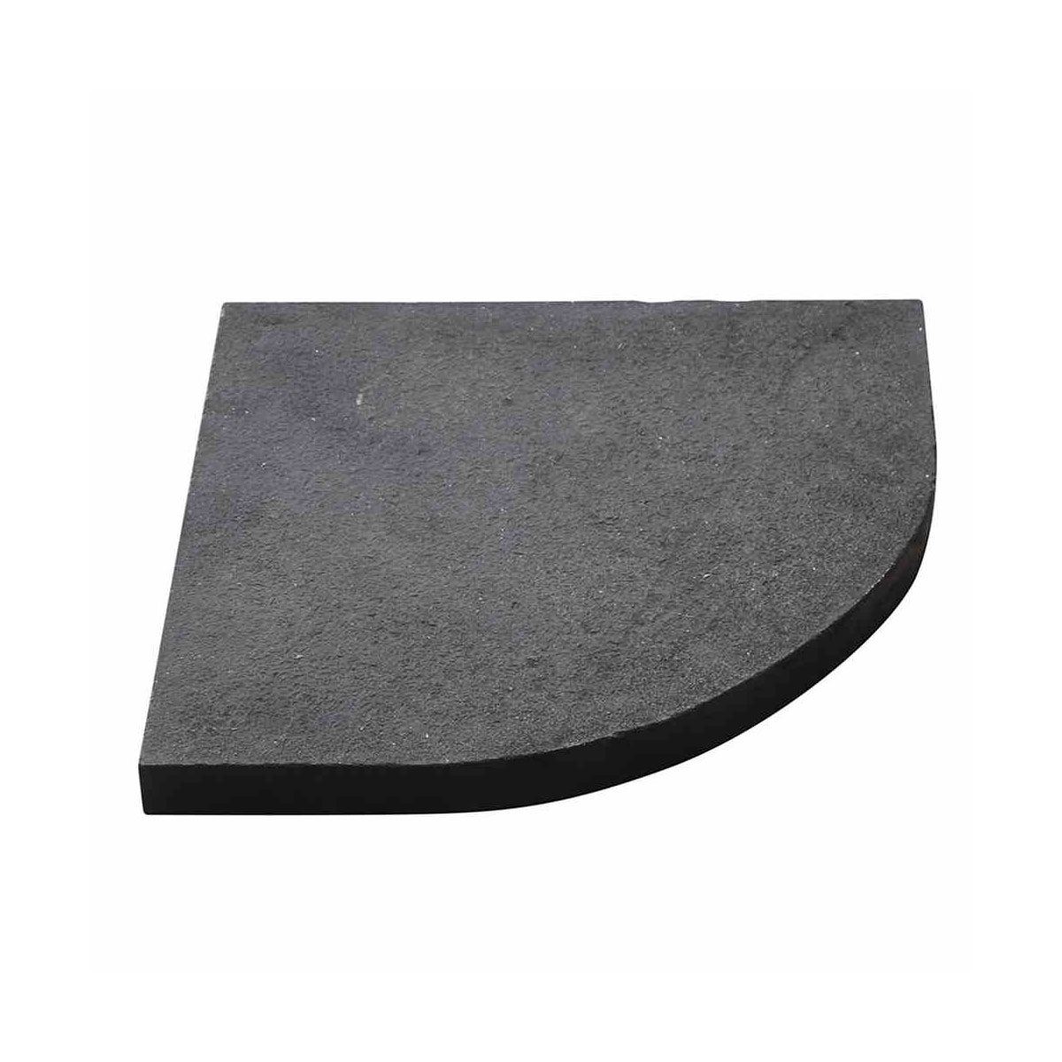 Siena Garden Bodenplatte Celona 22,5 kg 55 x 49 x 4 cm Granit schwarz