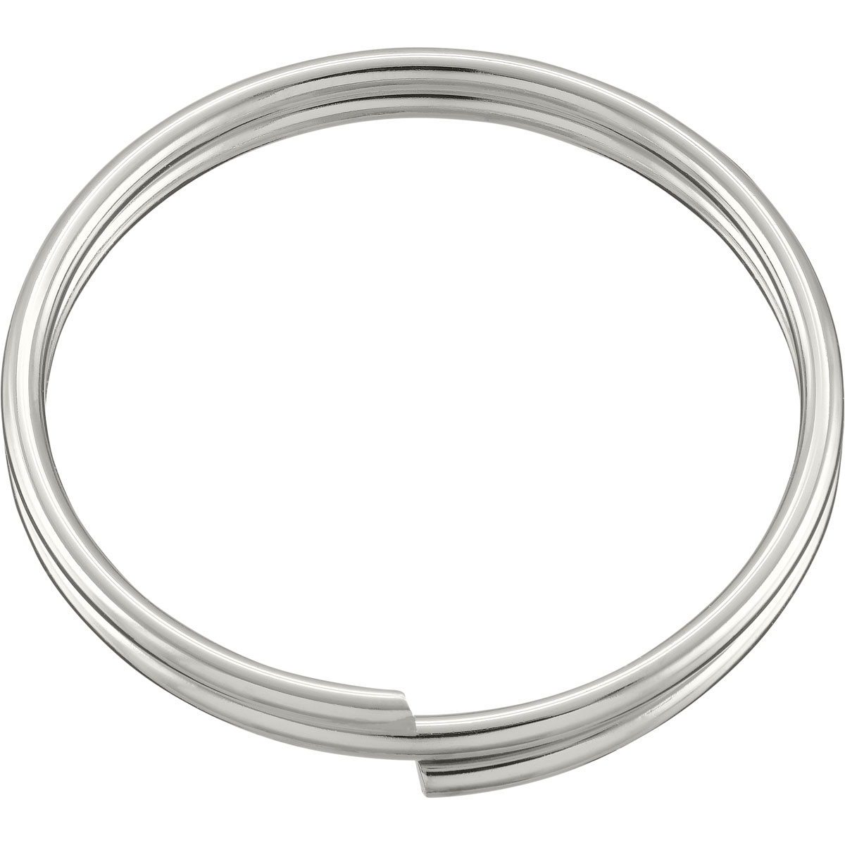 Connex Schlüsselringe 20 mm vernickelt 10 Stück