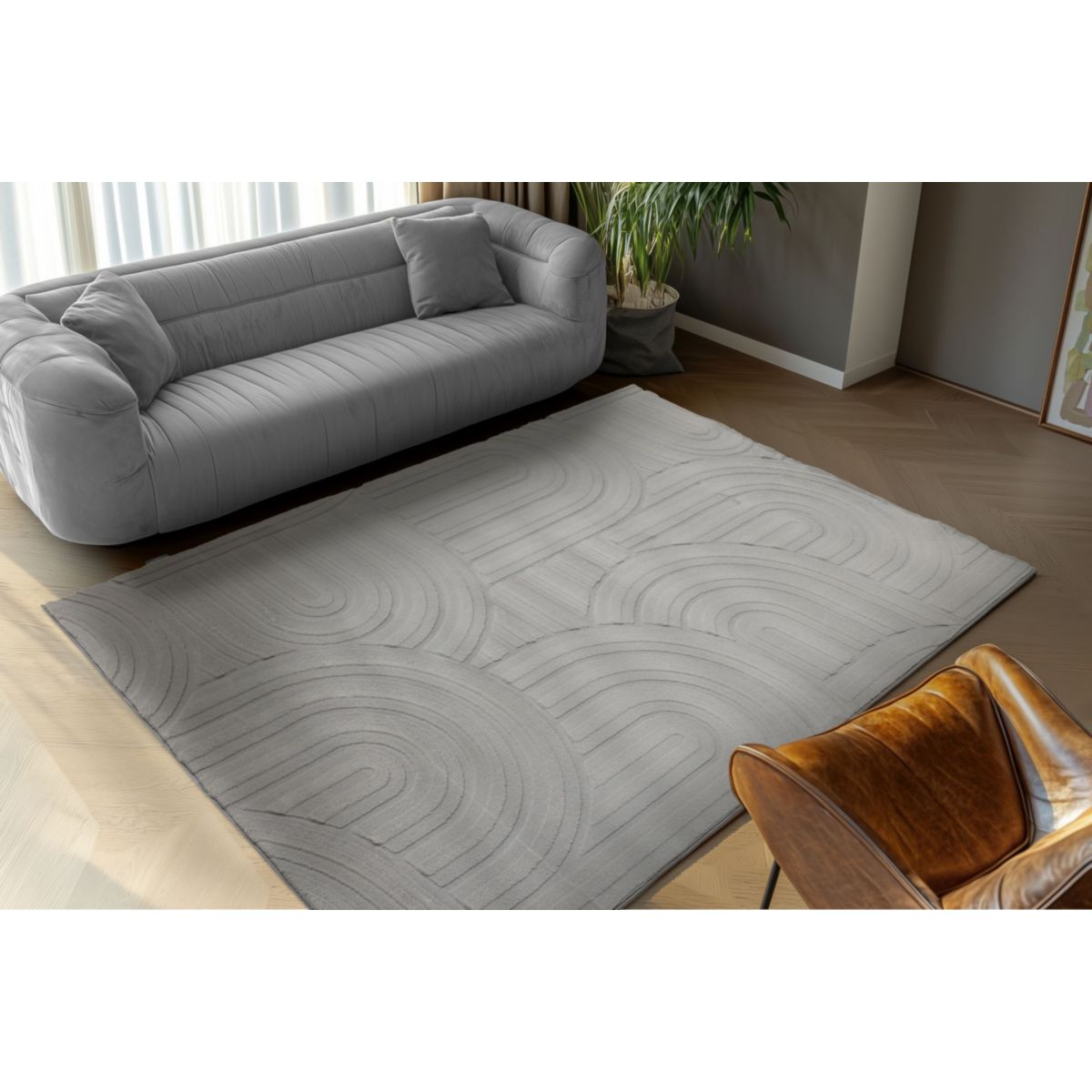 Cosmic 526 Grau 160cm x 230cm Bild 5