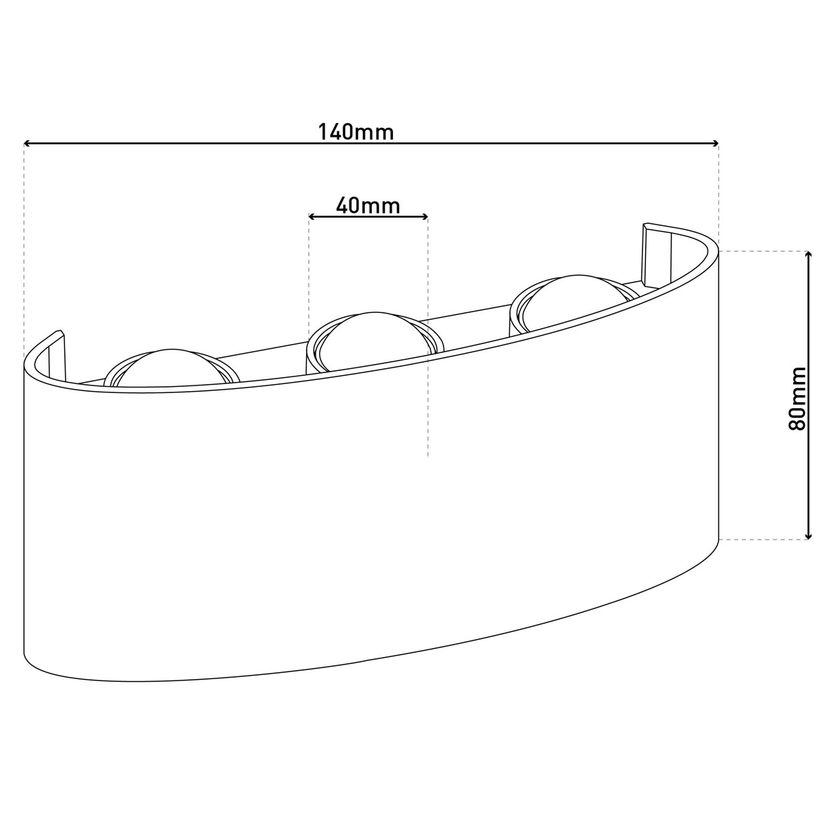 AL Auron Metall anthrazitLxBxH 14x4x8cm Bild 9