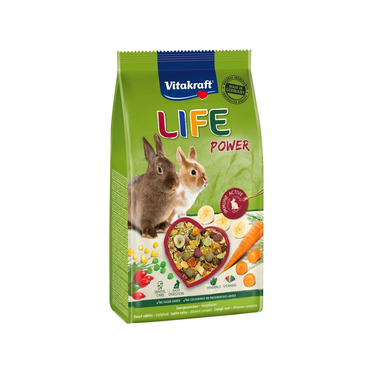 Vitakraft  Life Power für Zwergkaninchen 1,8 kg Bild 2