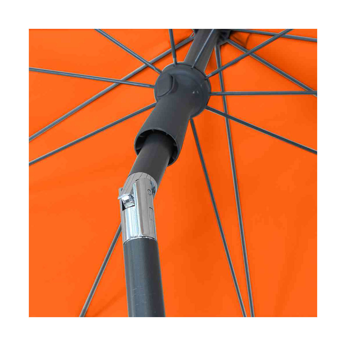 Siena Garden Mittelstockschirm Tropico 210 x 140 cm terrakotta Bild 5