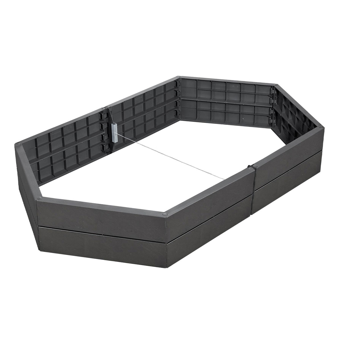 Garantia Hochbeet-Verlängerungs-Set Ergo grau