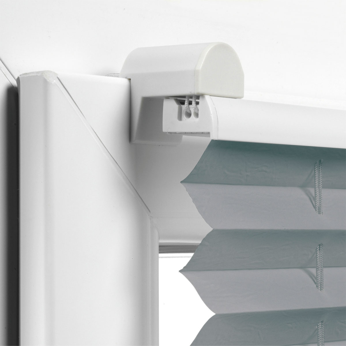 Gardinia Plissee Easyfix mit 2 Bedienschienen 60 x 130 cm schiefer Bild 2