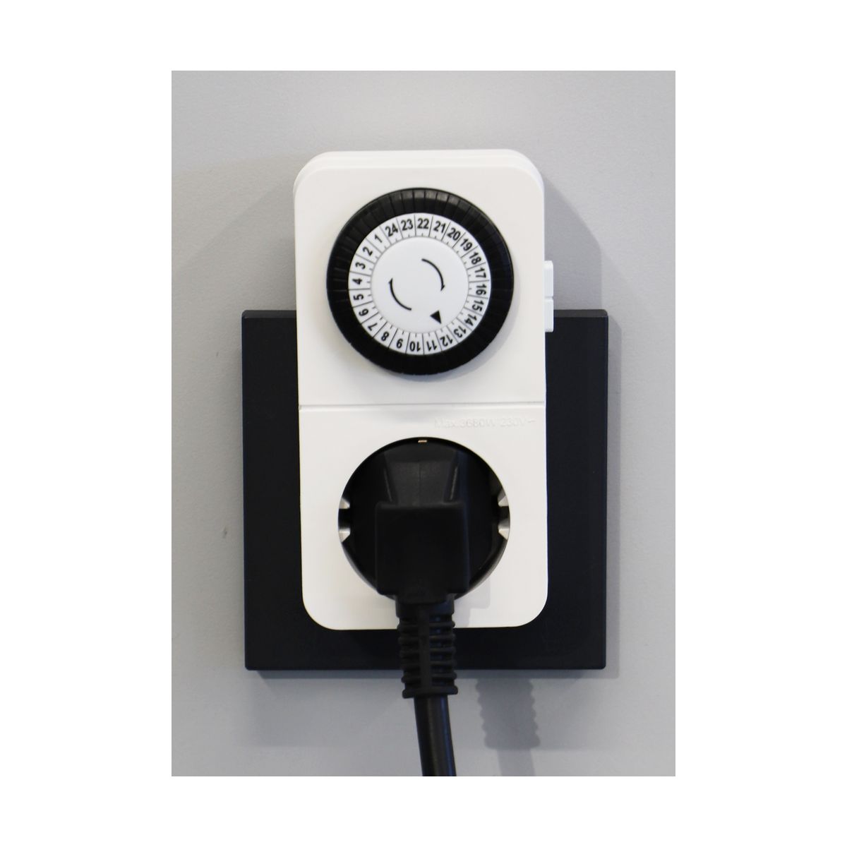 Unitec Tageszeitschaltuhr Greenline analog combini innen ws Bild 5