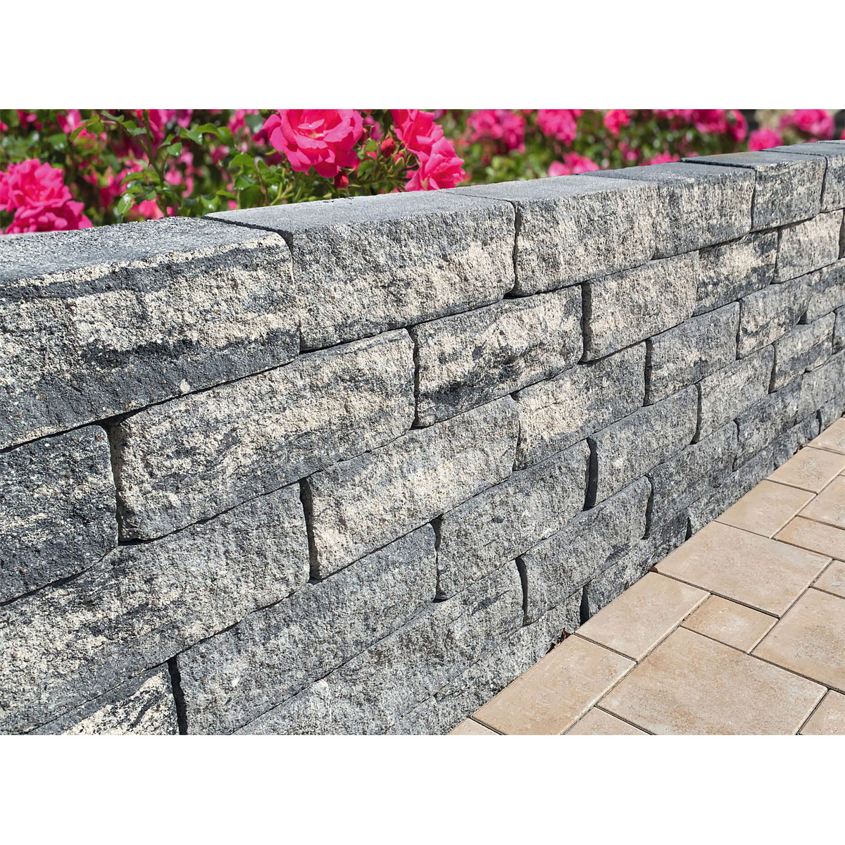 Diephaus  Mauerstein Cup Midi Weiss-Schwarz 35 x 20 x 15 cm Bild 2