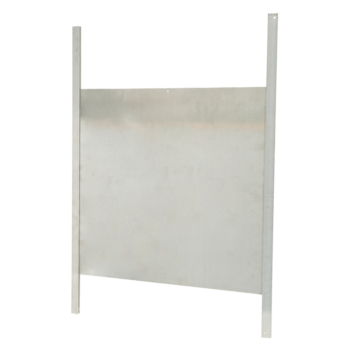 Hühner-Schiebetür 43 x 40 cm silber