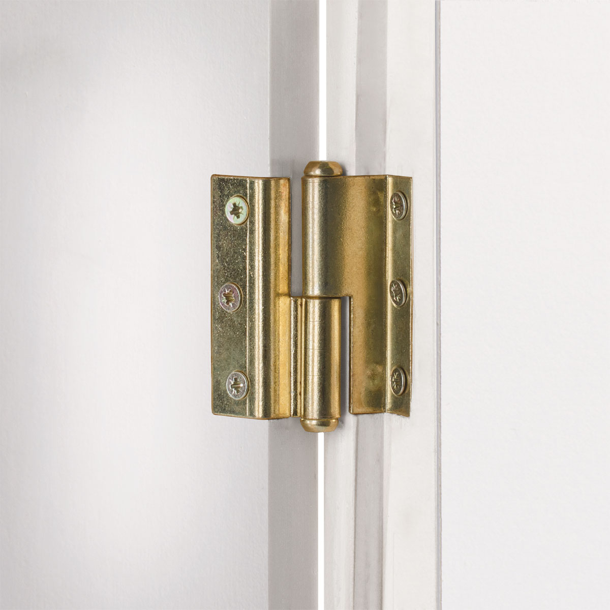 Suki Möbelband 50 mm rechts gekröpft vermessingt 2 Stück Bild 2