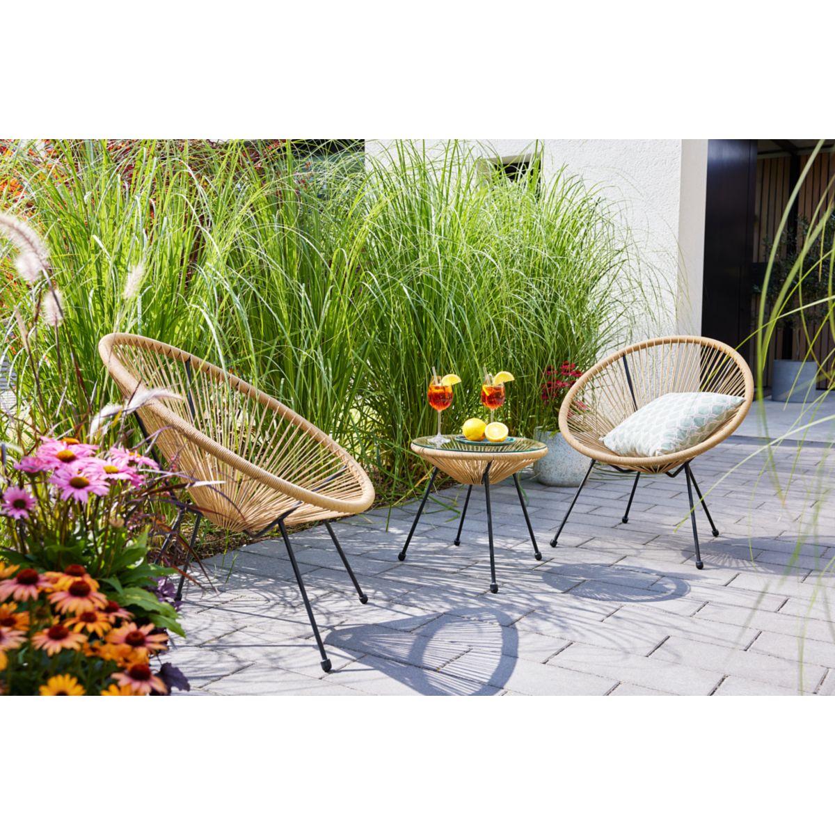 Haveson Beistelltisch Bali 45x45cm Bild 3