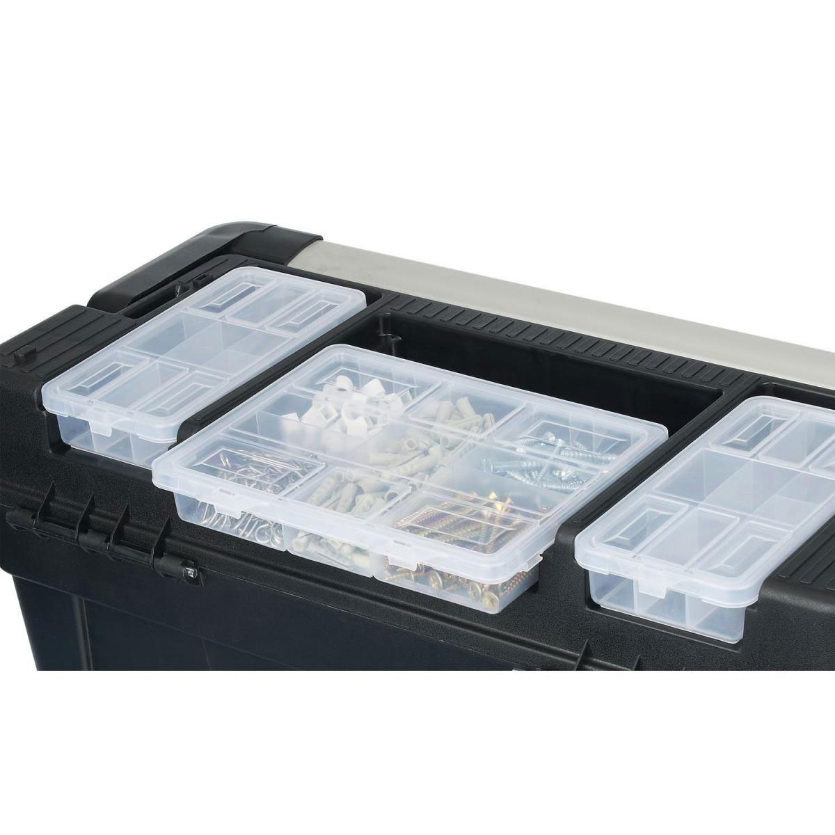 Tood Werkzeugkoffer Magnus Profi 22 54 x 27,5 x 26 cm schwarz Bild 3